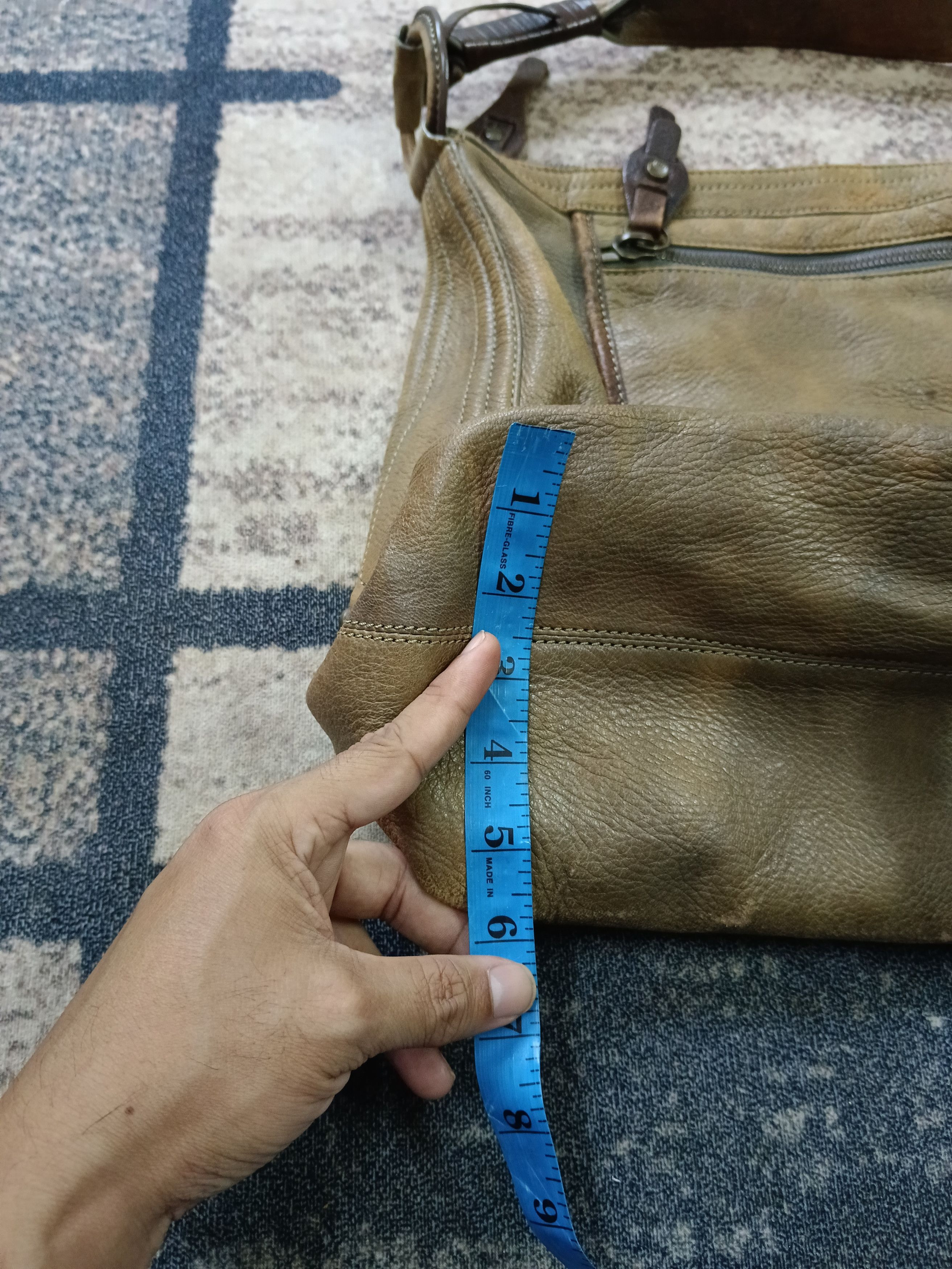 Theory Theory Hobo Patina Leather Size ONE SIZE - 11 Thumbnail