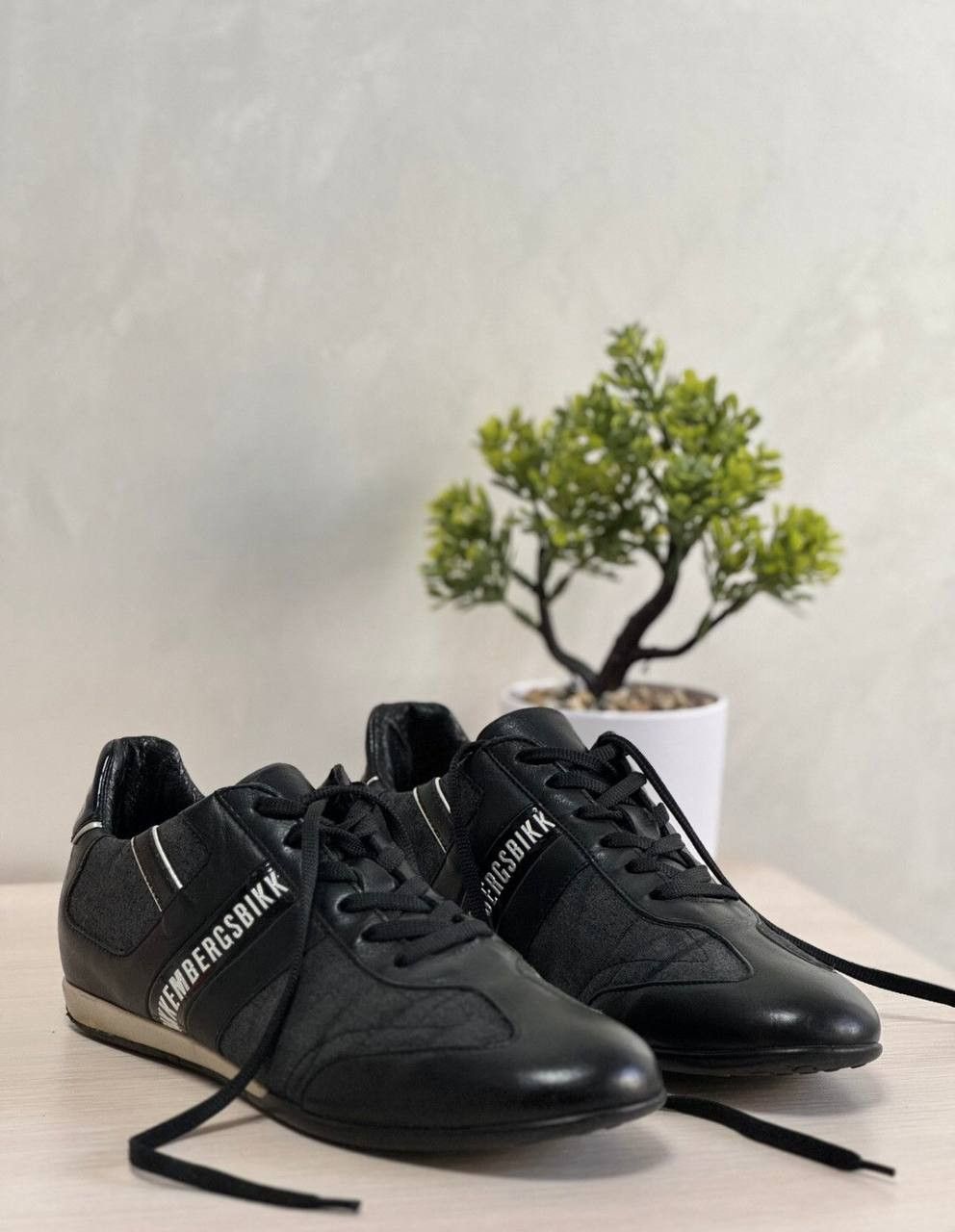 靴 Dirkbikkembergs Dirk Bikkembergs Casual Leather Low Top Sneakers