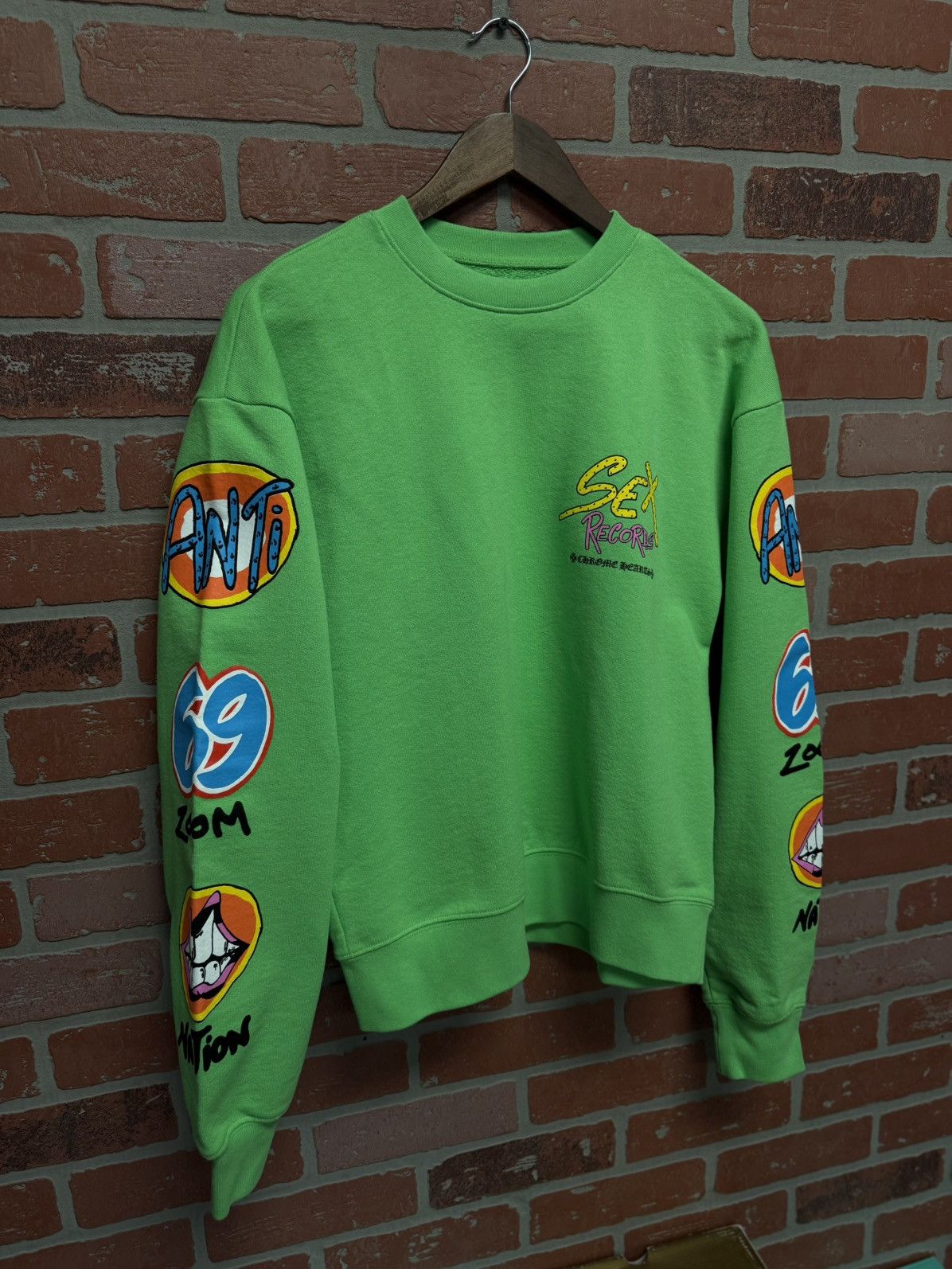 Chrome Hearts Chrome Hearts Matty Boy “Sex Records” Crewneck XS Brand New Size US XS / EU 42 / 0 - 1 Thumbnail