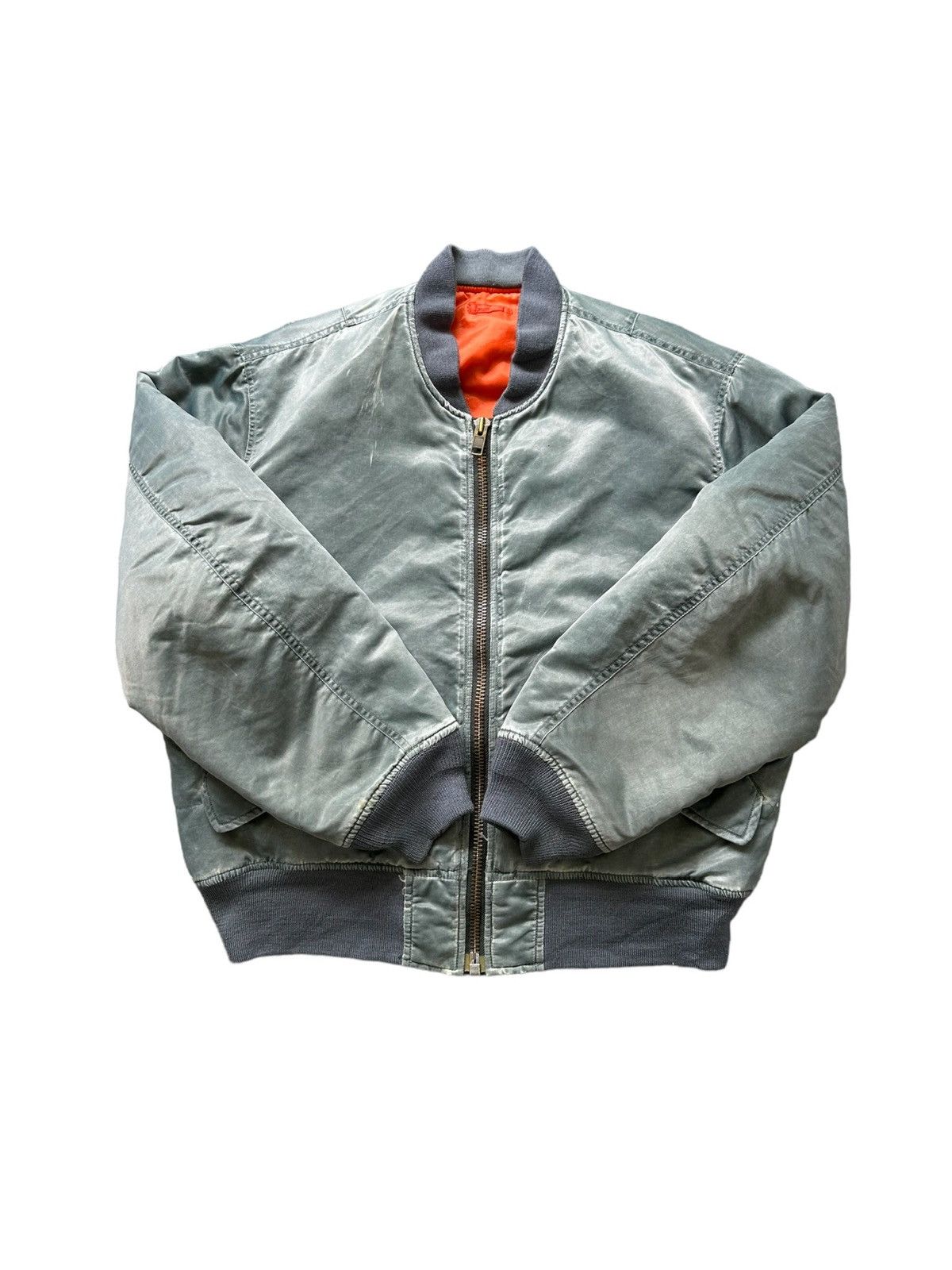 1990s Uniqlo MA-1 Bomber jacket trashed