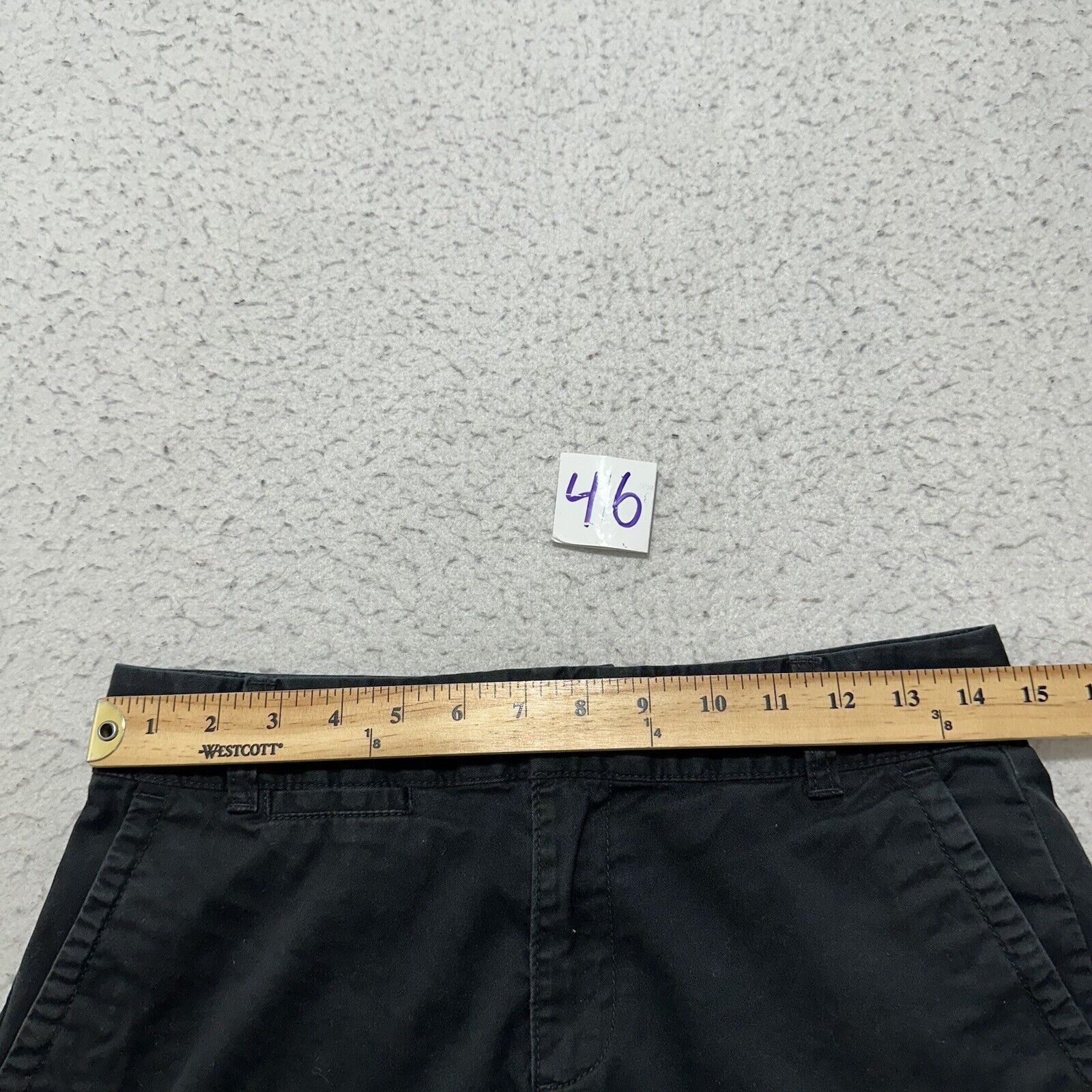Gap GAP Petite 2 3" Inseam Khaki Shorts Black Chino Mid Rise 2P Size 26" / US 2 / IT 38 - 9 Thumbnail