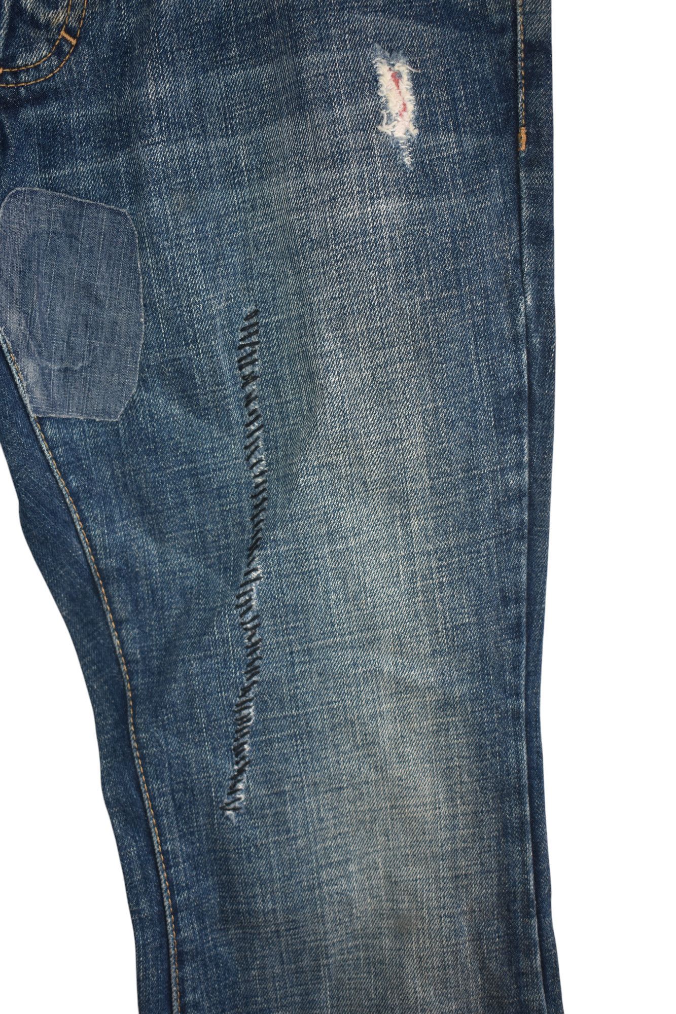 Dsquared2 × Vintage Dsquared2 Flared Denim Distress Fashion W30 Size US 32 / EU 48 - 6 Thumbnail