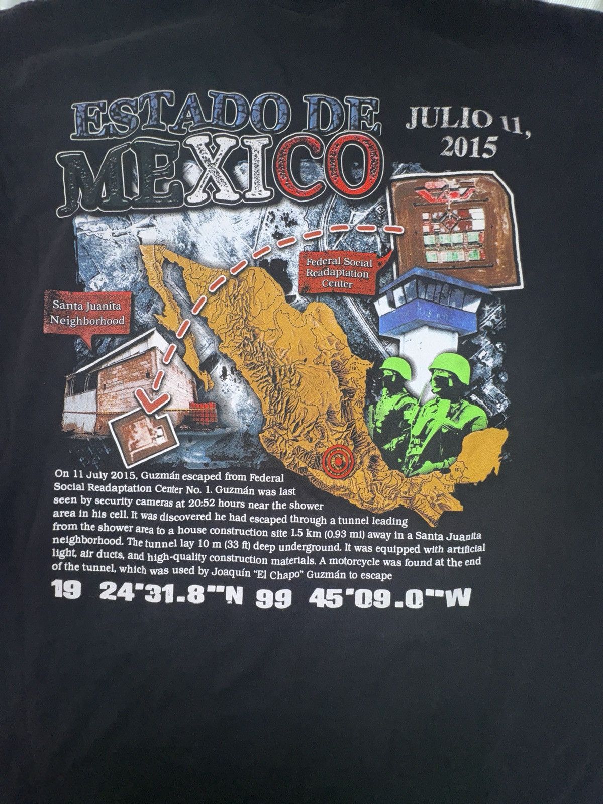 Other Activity LA 2021 El Chapo Tee Size US XL / EU 56 / 4 - 5 Thumbnail