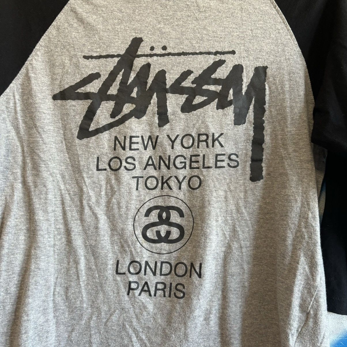 Stussy Stussy baseball 3/4 sleeve Size US S / EU 44-46 / 1 - 2 Thumbnail
