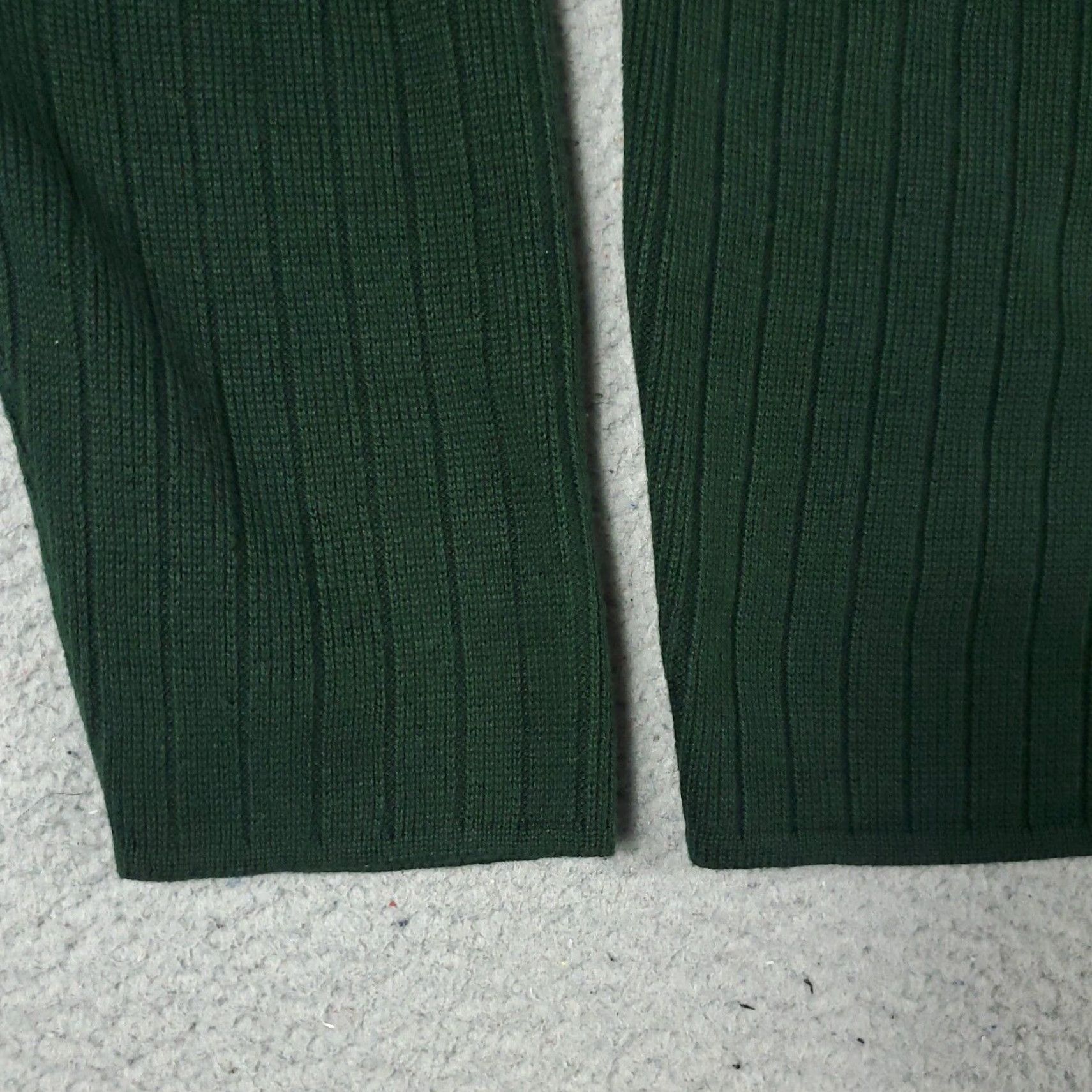 Abercrombie & Fitch VINTAGE Abercrombie & Fitch Crew Neck Pullover Sweater Mens XL Green Cotton Blend Size US XL / EU 56 / 4 - 4 Thumbnail