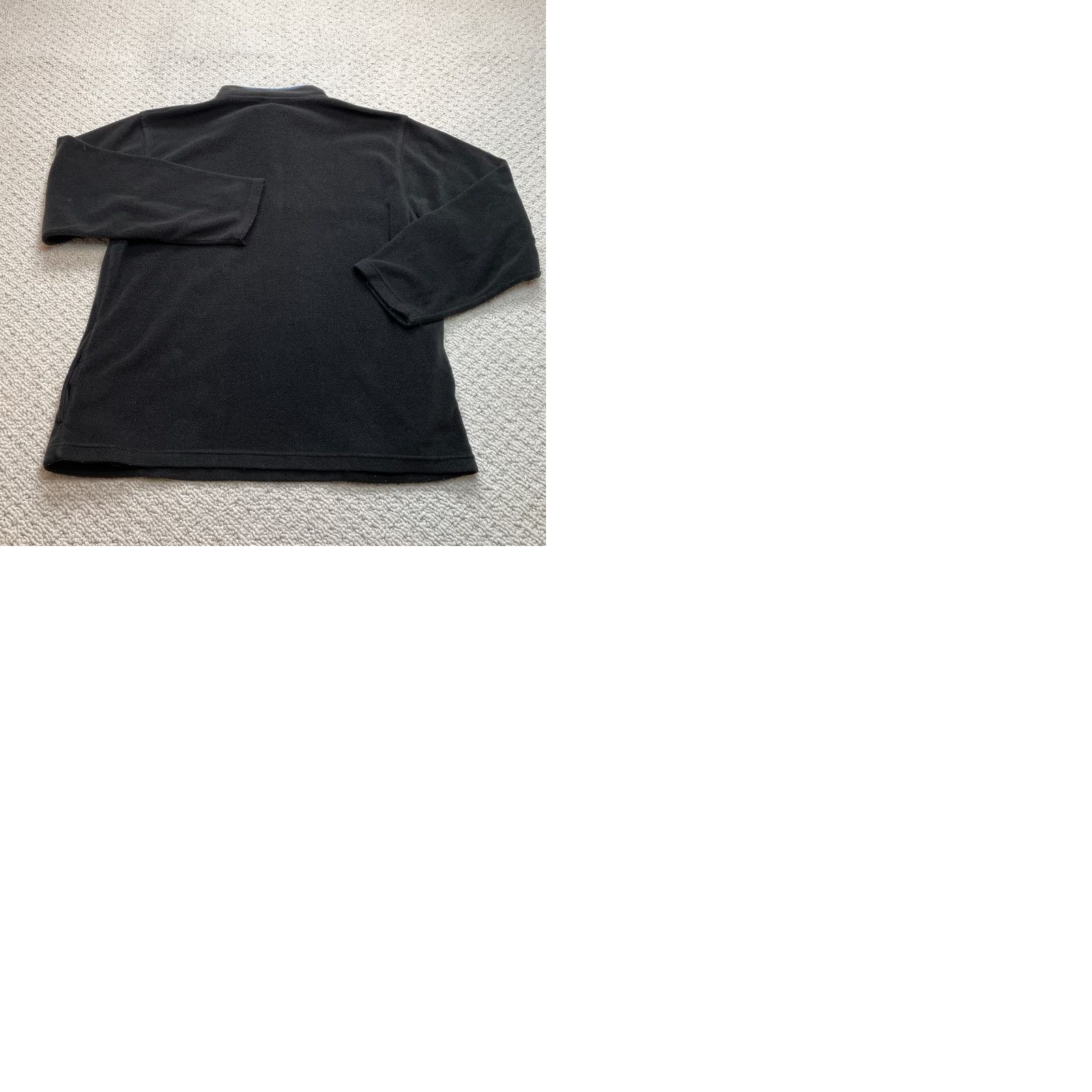 Vintage Foot Locker Jacket Mens 2XL Black Fleece Zip Pockets Windbreaker Short 1/4 Zip Pullover Logo Size US XXL / EU 58 / 5 - 9 Thumbnail