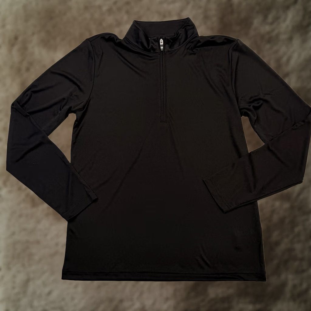 TravisMathew TravisMathew Pullover Mens Medium Black 1/4 Zip Golf Performance Long Sleeve Size US M / EU 48-50 / 2 - 1 Thumbnail