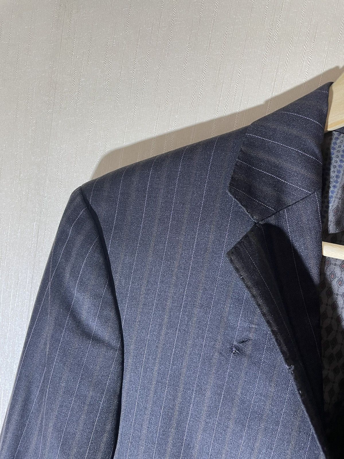 Etro × Vintage Etro vintage streetwear wool blazer Size 50S - 10 Thumbnail