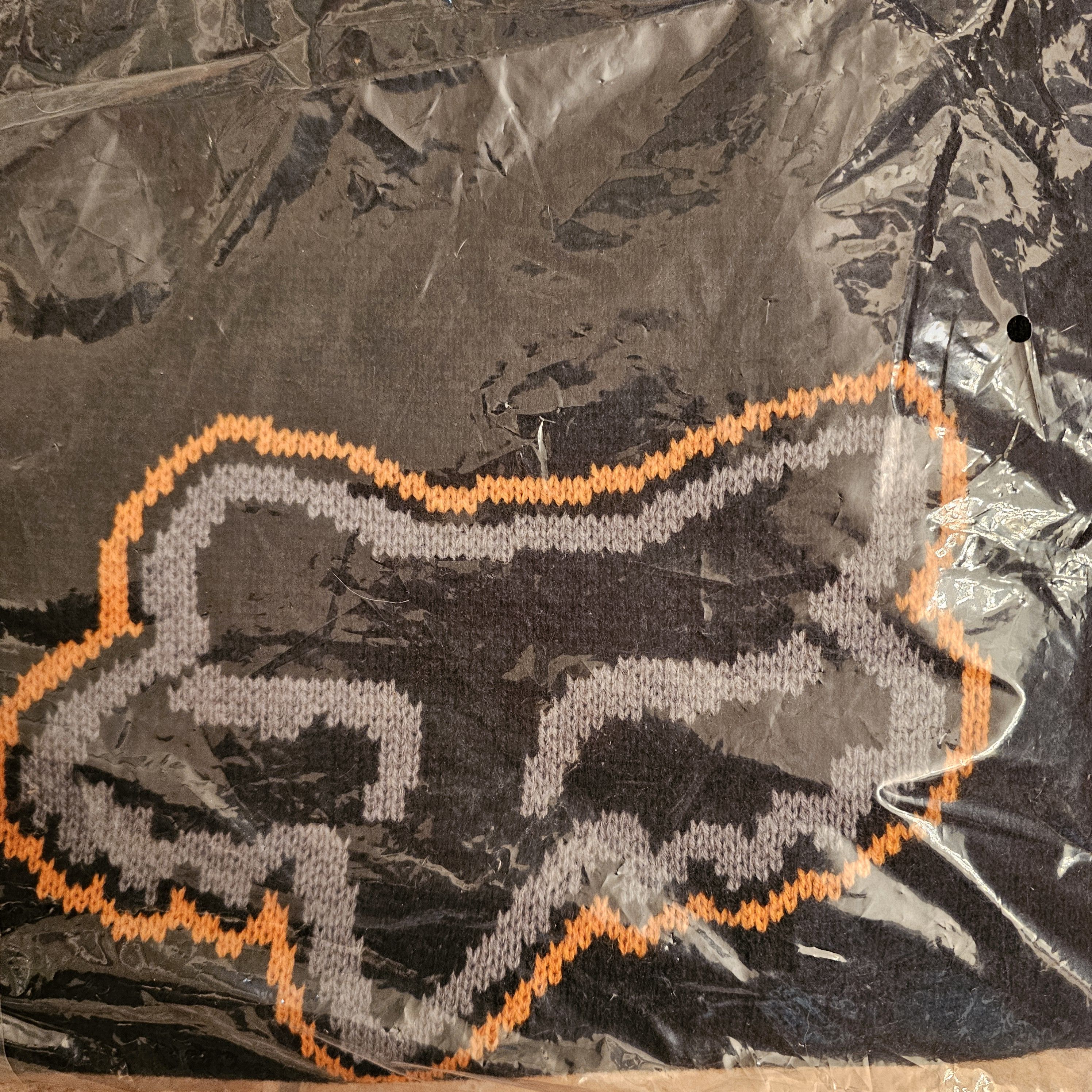 Supreme Supreme Fox Racing Knit Sweater Black/Orange FW25 - Medium Size US M / EU 48-50 / 2 - 1 Thumbnail
