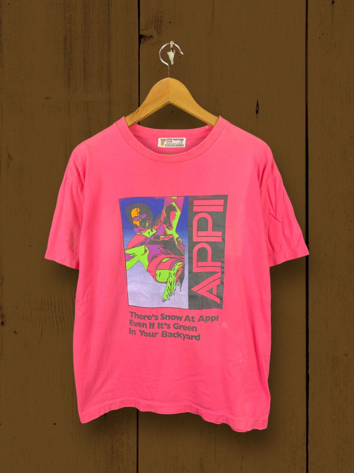 Vintage Steals! Vintage APPI Japan Ski Snowboard Tee Size US M / EU 48-50 / 2 - 1 Thumbnail
