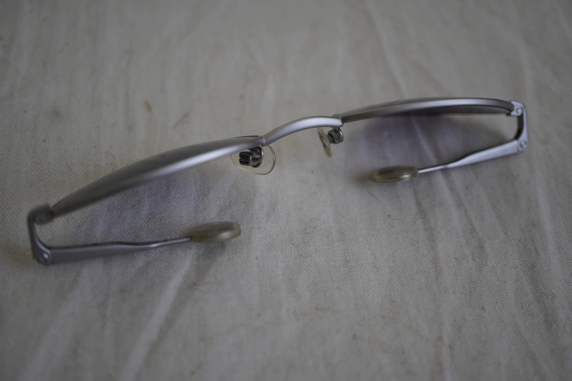 Chanel Chanel 2001ss Purple Lens Silver Temple Sunglasses Size ONE SIZE - 9 Thumbnail