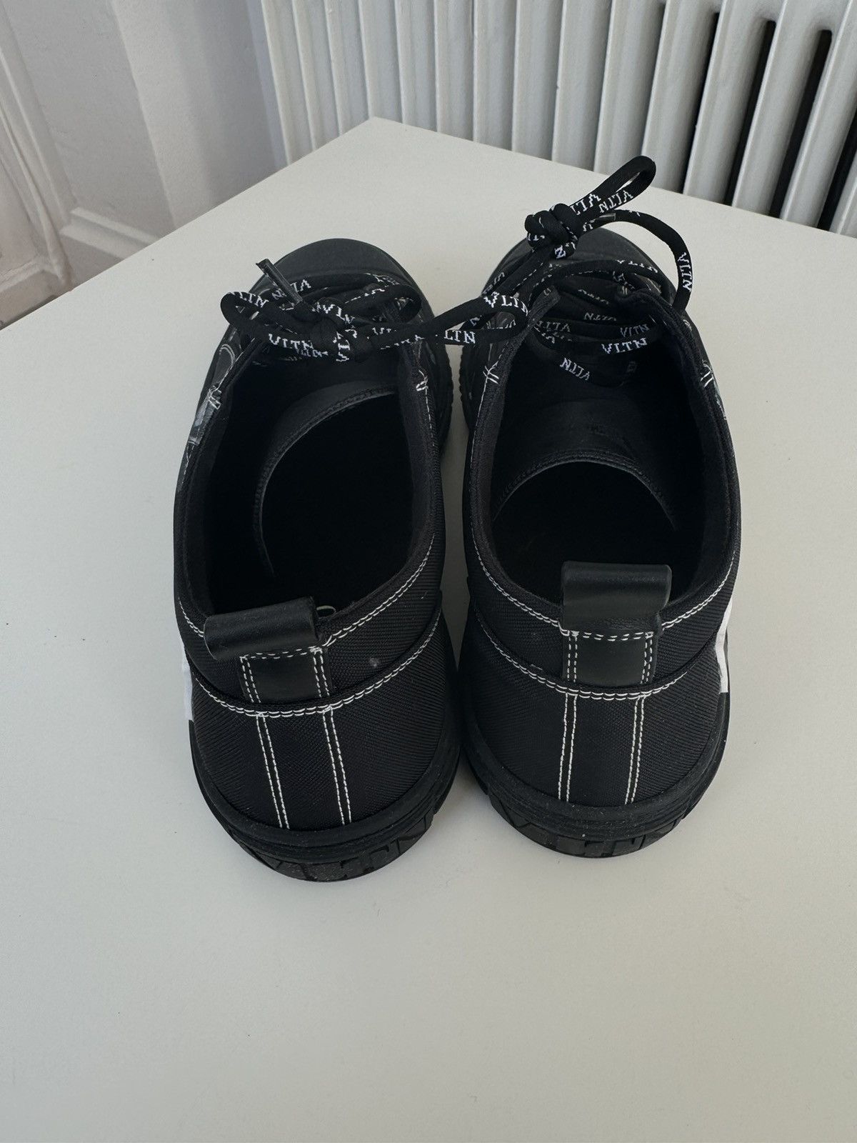 Valentino 🖤 Valentino Low-Top Floral Sneaker Size US 10 / EU 43 - 3 Thumbnail