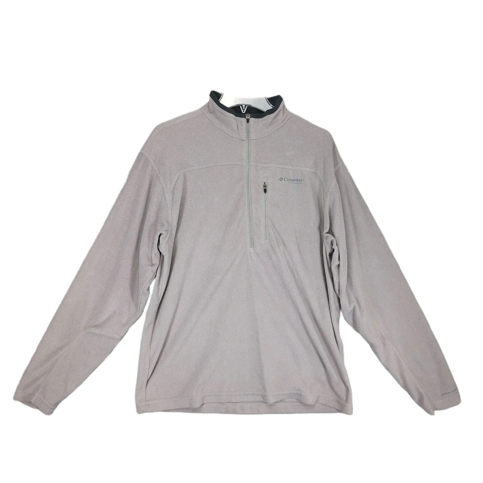 Columbia Columbia Titanium Men's M 1/2 Zip Fleece Pullover Jacket Size US M / EU 48-50 / 2 - 1 Thumbnail