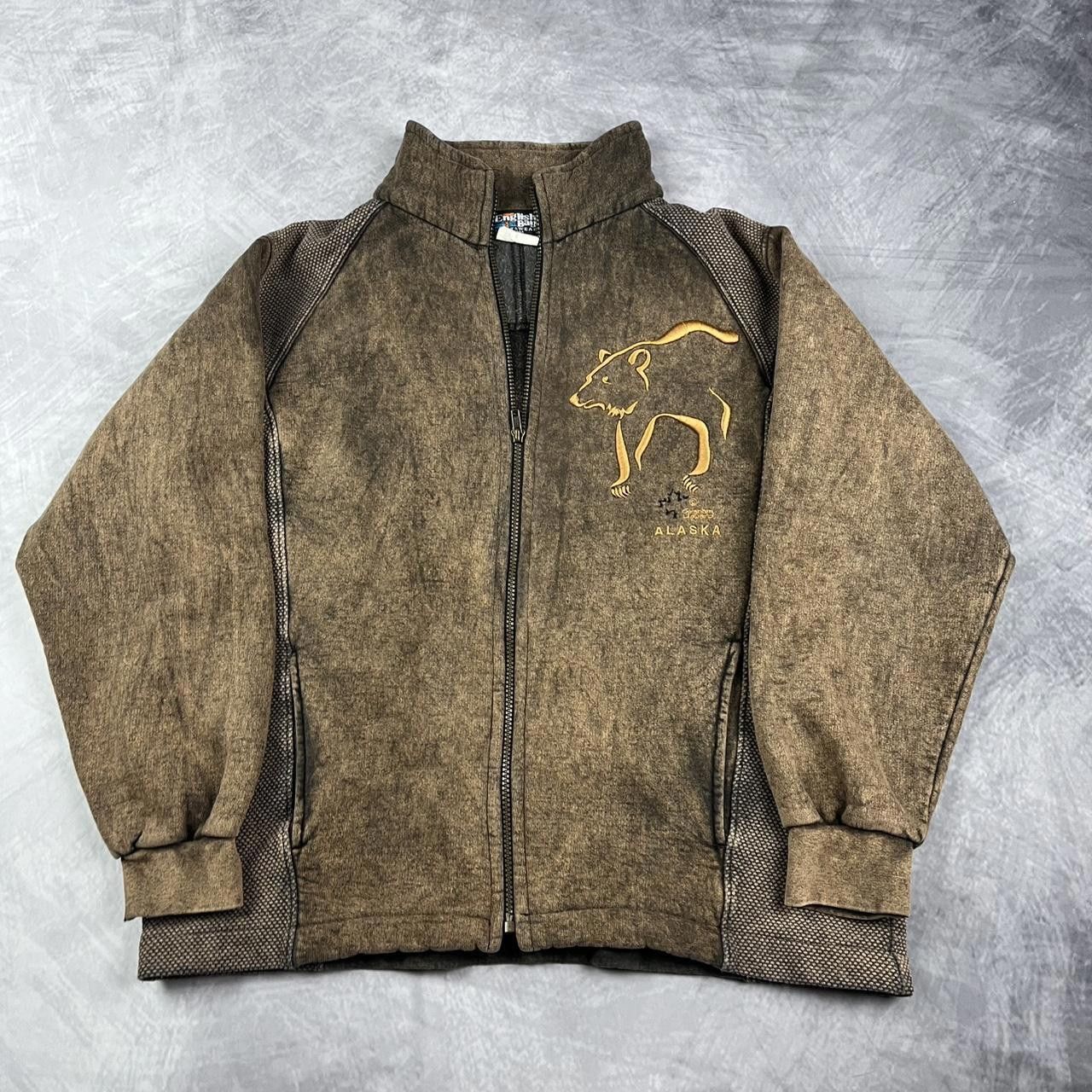 Designer Vintage brown bear jacket Size US S / EU 44-46 / 1 - 1 Thumbnail