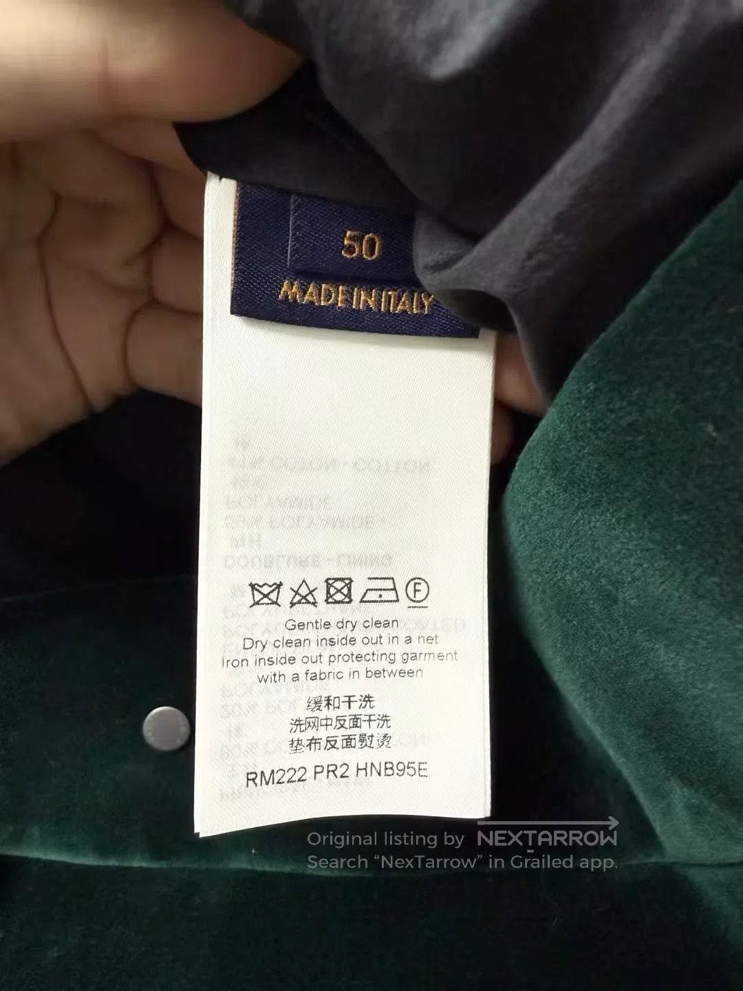 Louis Vuitton Louis Vuitton Tech velvet windproof jacket (SS23 style)| Size US M / EU 48-50 / 2 - 4 Thumbnail