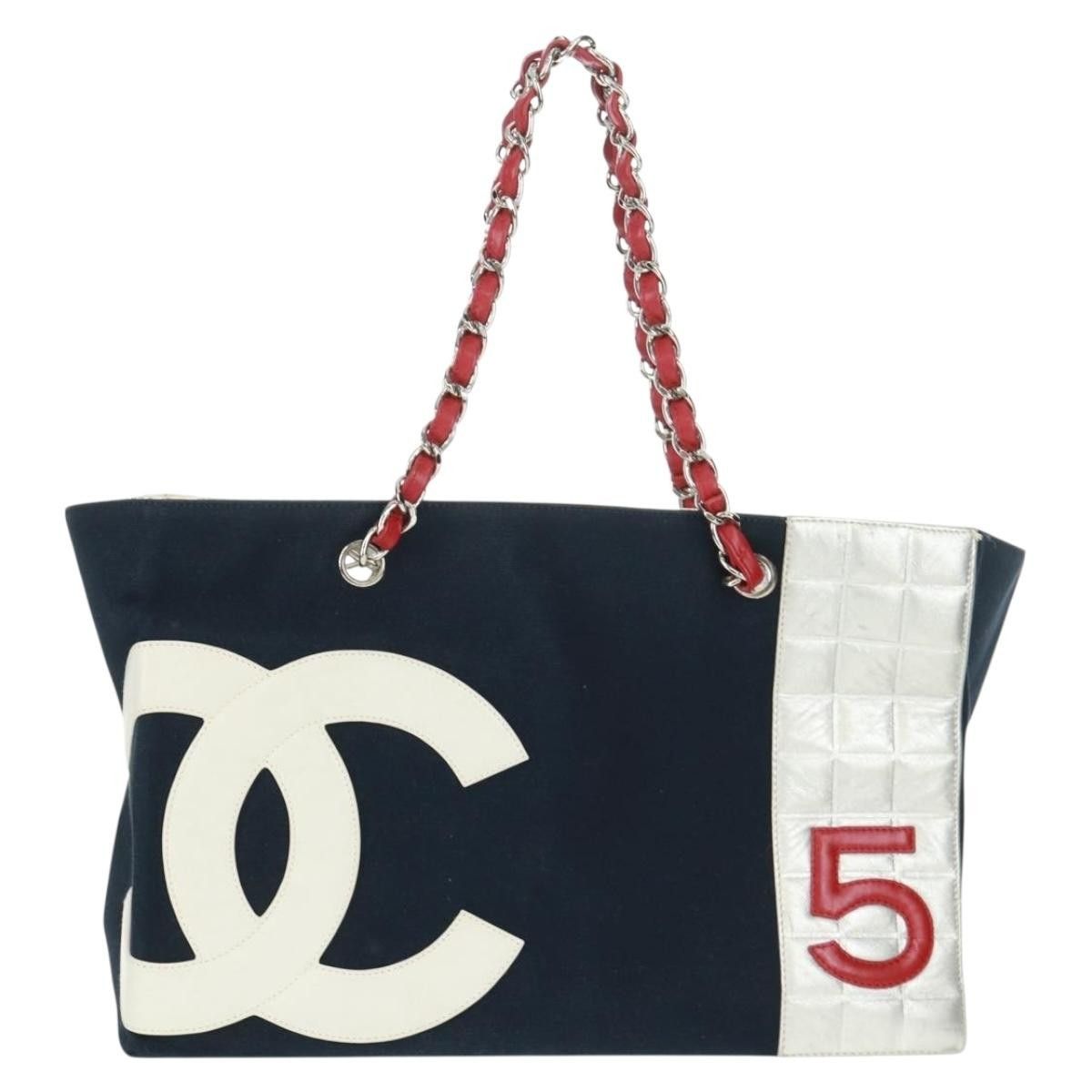 Chanel Chanel No.5 Tote Canvas and Leather Size ONE SIZE - 1 Thumbnail