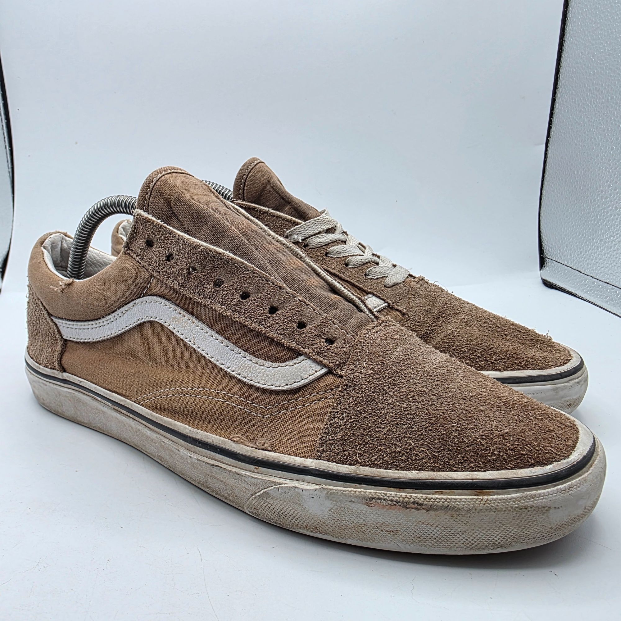 Vans Vans Old Skool Mens Size 9.5 Brown Skate Shoes Casual Walkin Size US 9.5 / EU 42-43 - 1 Thumbnail