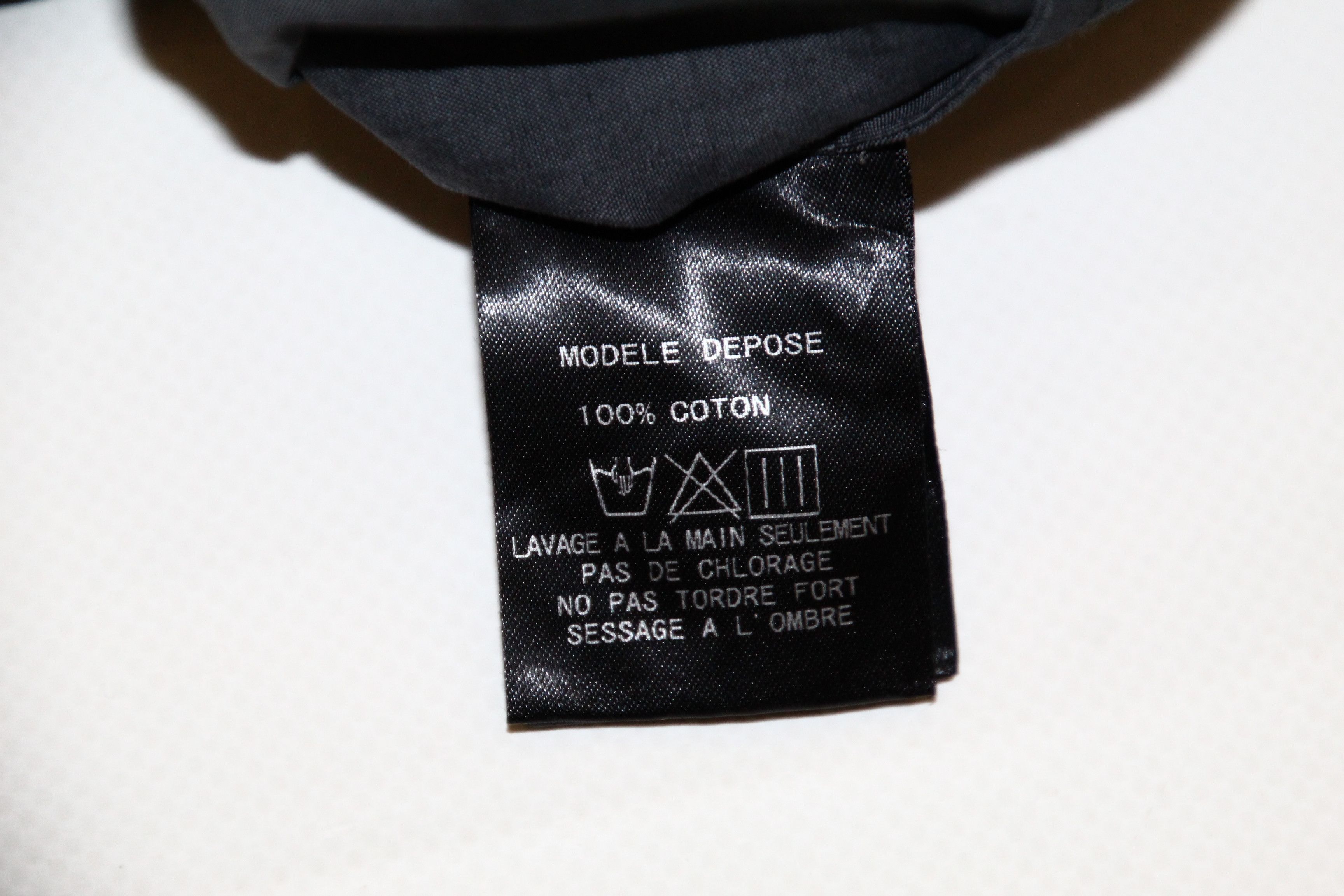 Pas de Calais Pas De Calais lhidden button brushed cotton shirt Size S / US 4 / IT 40 - 11 Thumbnail