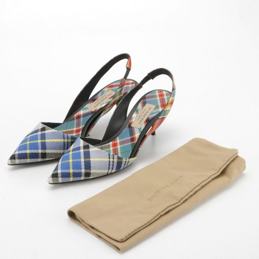 Burberry Burberry Plaid Kitten Heels Size US 8 / IT 38 - 7 Thumbnail
