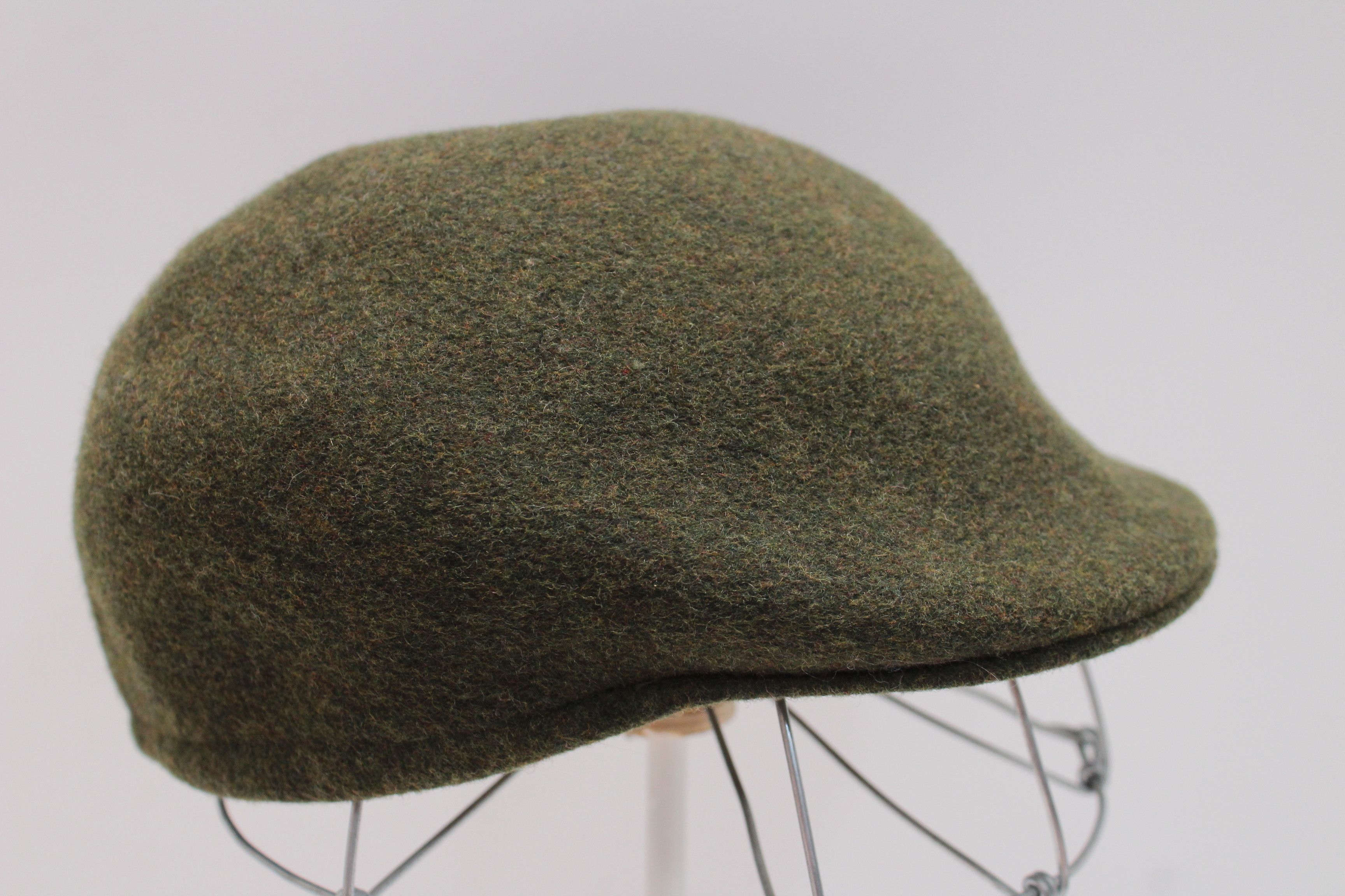 Vintage Chrystys London Flat Hat 100% Wool Made In England Authentic Size ONE SIZE - 2 Thumbnail