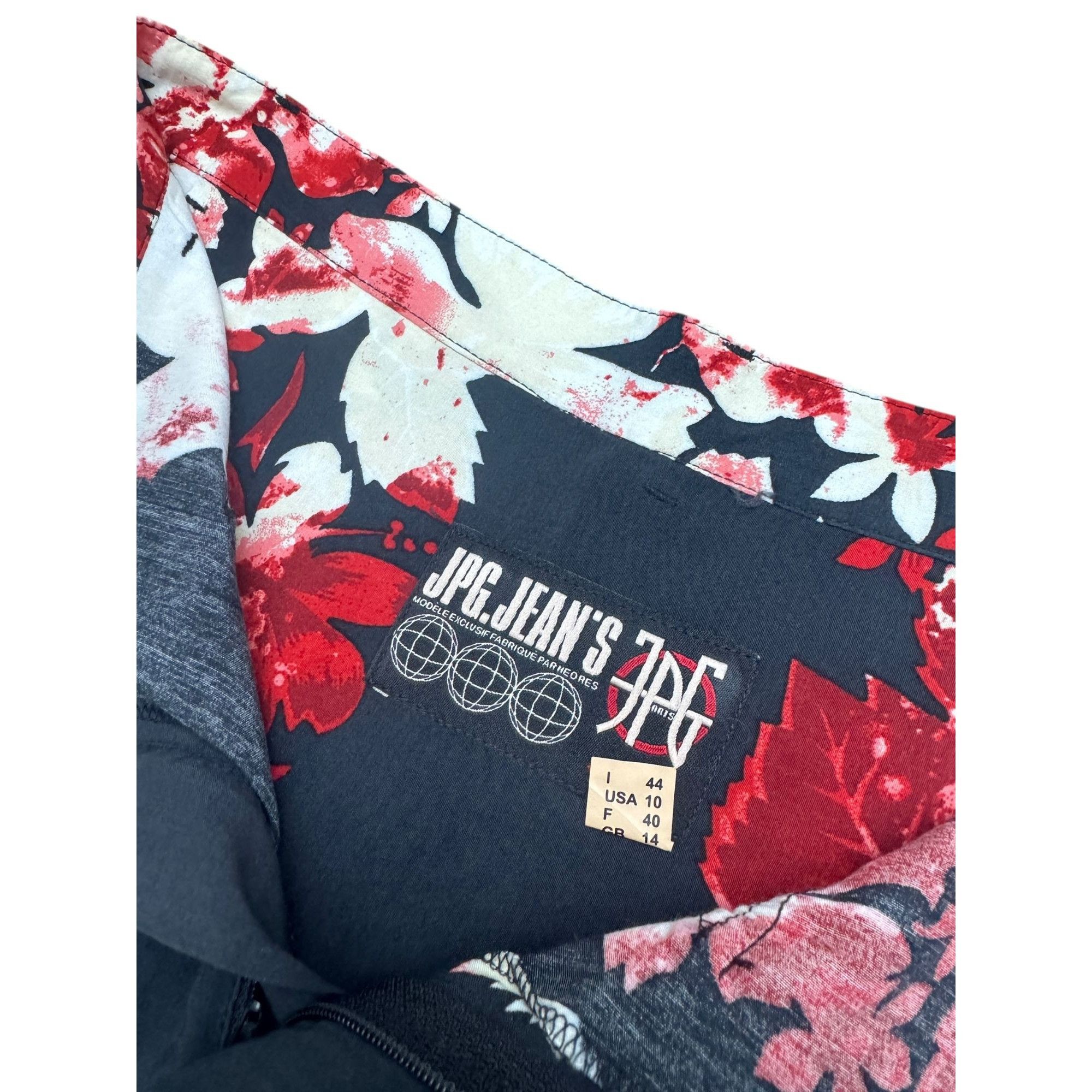 Jean Paul Gaultier Vintage Floral Maxi Skirt Size 30" / US 8 / IT 44 - 5 Thumbnail