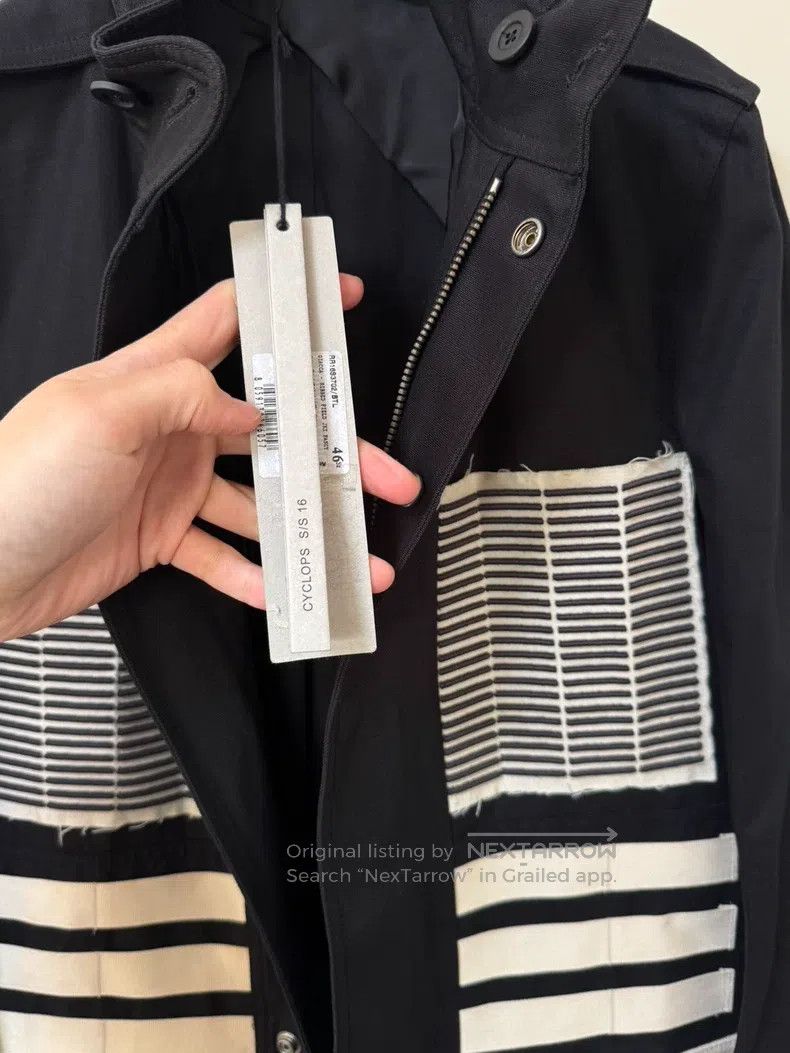 Rick Owens Rick Owens Windbreaker coat Size US S / EU 44-46 / 1 - 8 Thumbnail