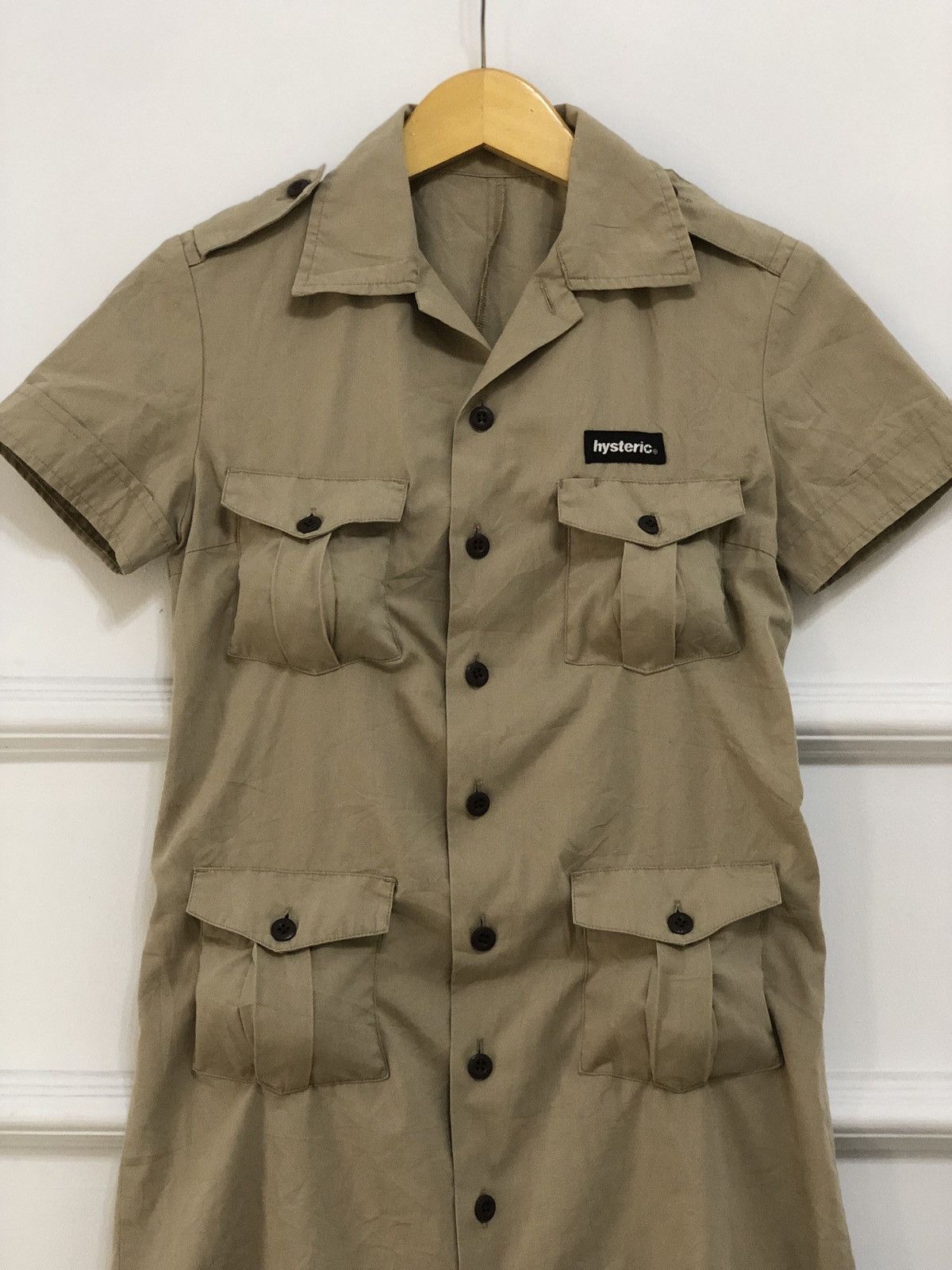 Hysteric Glamour × If Six Was Nine × Japanese Brand Hysteric Glamour Utility Button Mini Dress Size S / US 4 / IT 40 - 4 Thumbnail