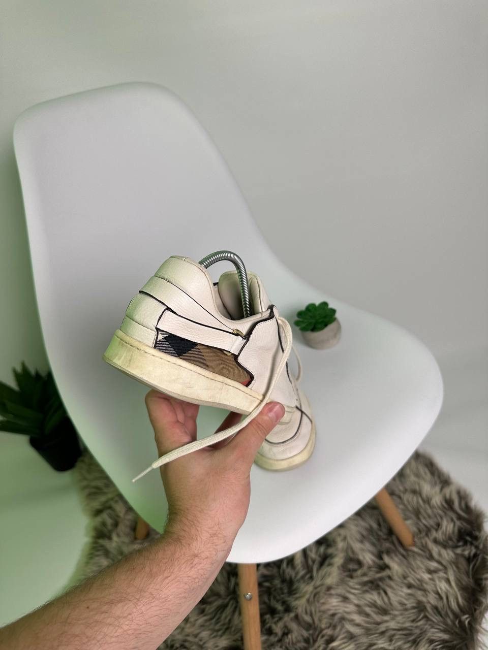 Burberry × Vintage Vintage Burberry leather Shoes Luxury Size US 6 / EU 39 - 3 Thumbnail