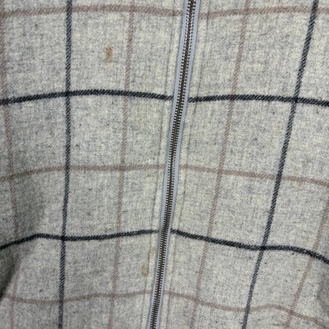 Body Glove × Vintage Vintage 90s Body Glove Wool Checkered Full Zipper Jacket Size US L / EU 52-54 / 3 - 10 Thumbnail