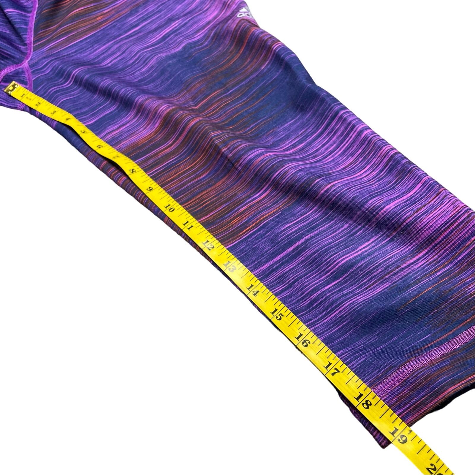 Adidas Adidas Climalite Cropped Leggings Size 28" / US 6 / IT 42 - 11 Thumbnail