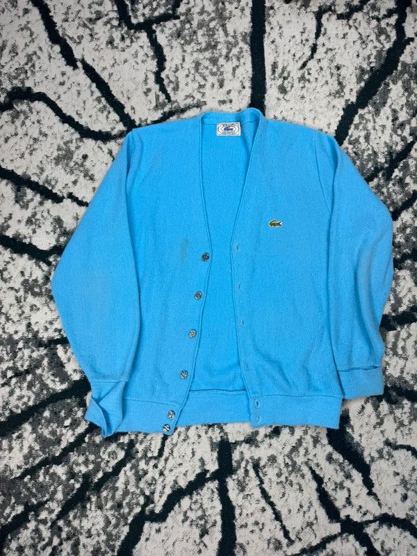 Lacoste Vintage Lacoste izod 80s wool cardigan M logo Size US M / EU 48-50 / 2 - 1 Thumbnail