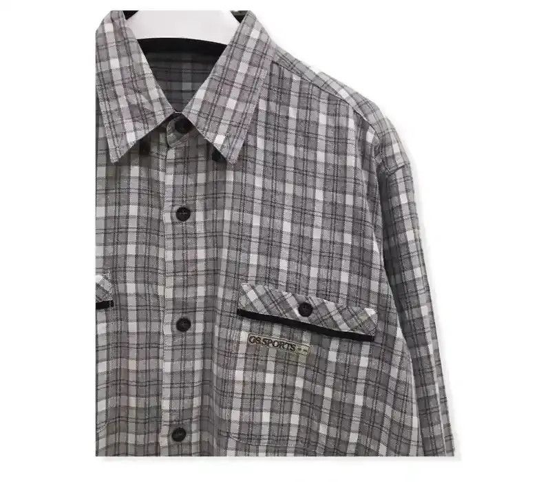 Flannel Vintage Gs. Sport Button Up Flannel Shirt Size US M / EU 48-50 / 2 - 3 Thumbnail