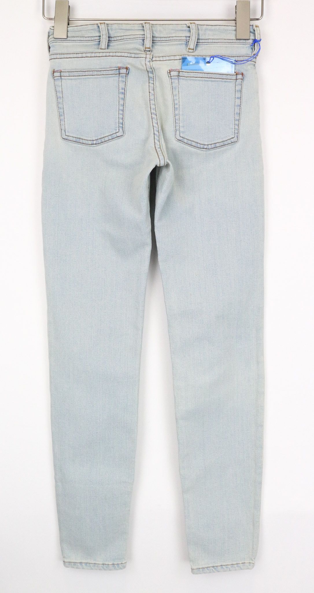 Acne Studios BLA KONST W24/L32 Light Blue Skinny Stretch Jeans 74516 Size 24" / US 00 / IT 34 - 2 Thumbnail