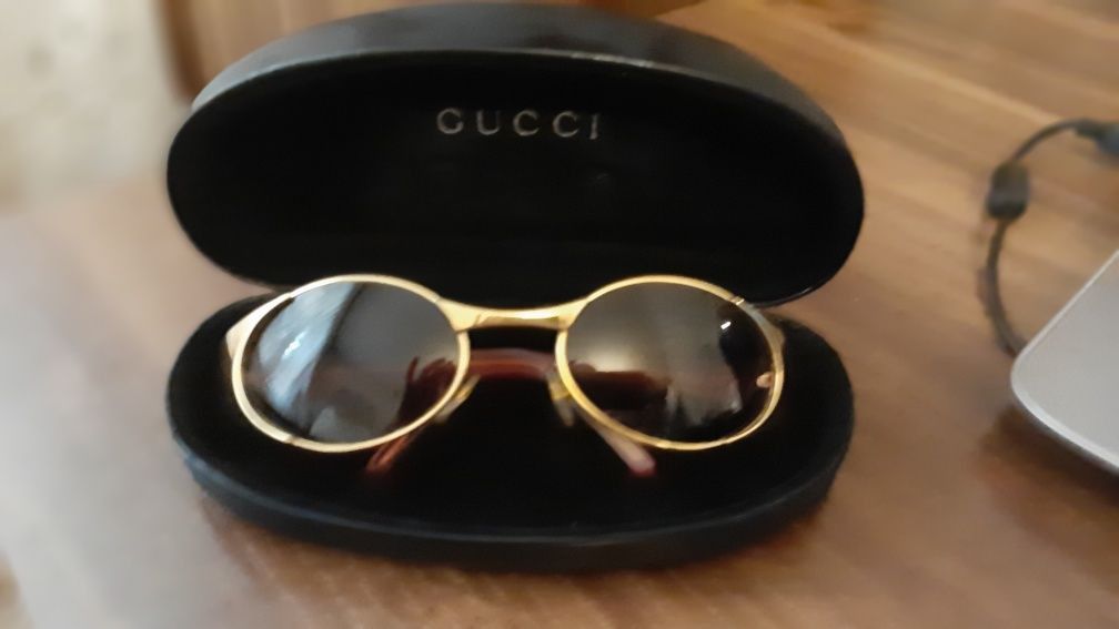 Gucci Vintage Gold GG 2378/S Unisex Sunglasses