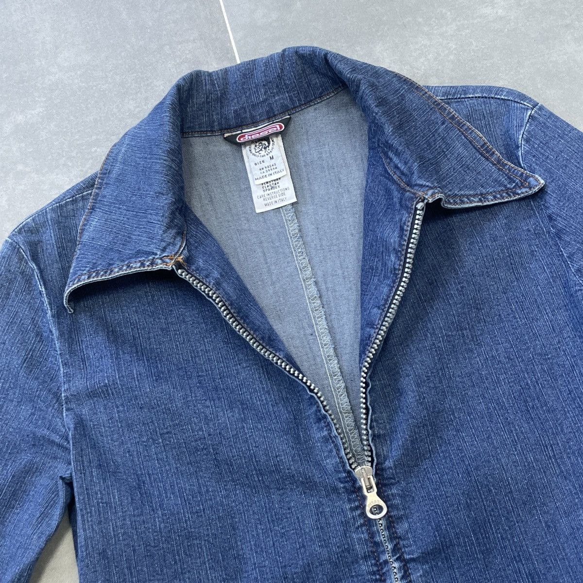 Diesel Vintage Diesel Women Denim Jacket Size M Size M / US 6-8 / IT 42-44 - 10 Thumbnail