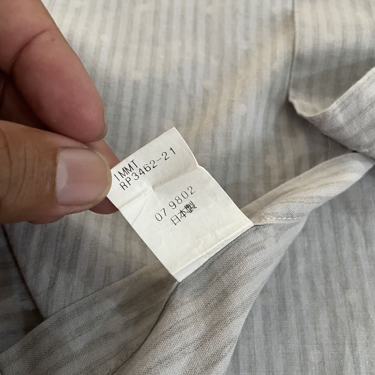 Issey Miyake Issey Miyake IM Product Button Up Shirt Workwear Size US XL / EU 56 / 4 - 7 Thumbnail