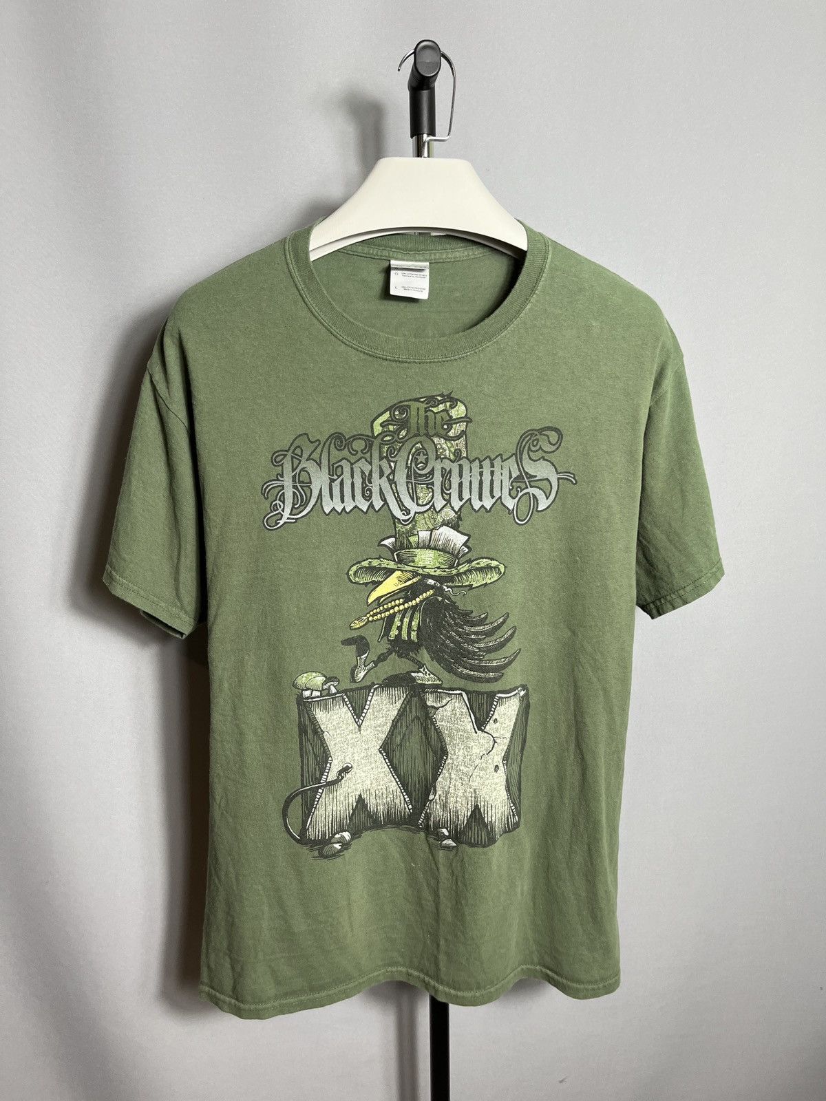 Band Tees Gildan 2010 The Black Crowes T-Shirt Say Goodnight Bad Guys Size US L / EU 52-54 / 3 - 1 Thumbnail