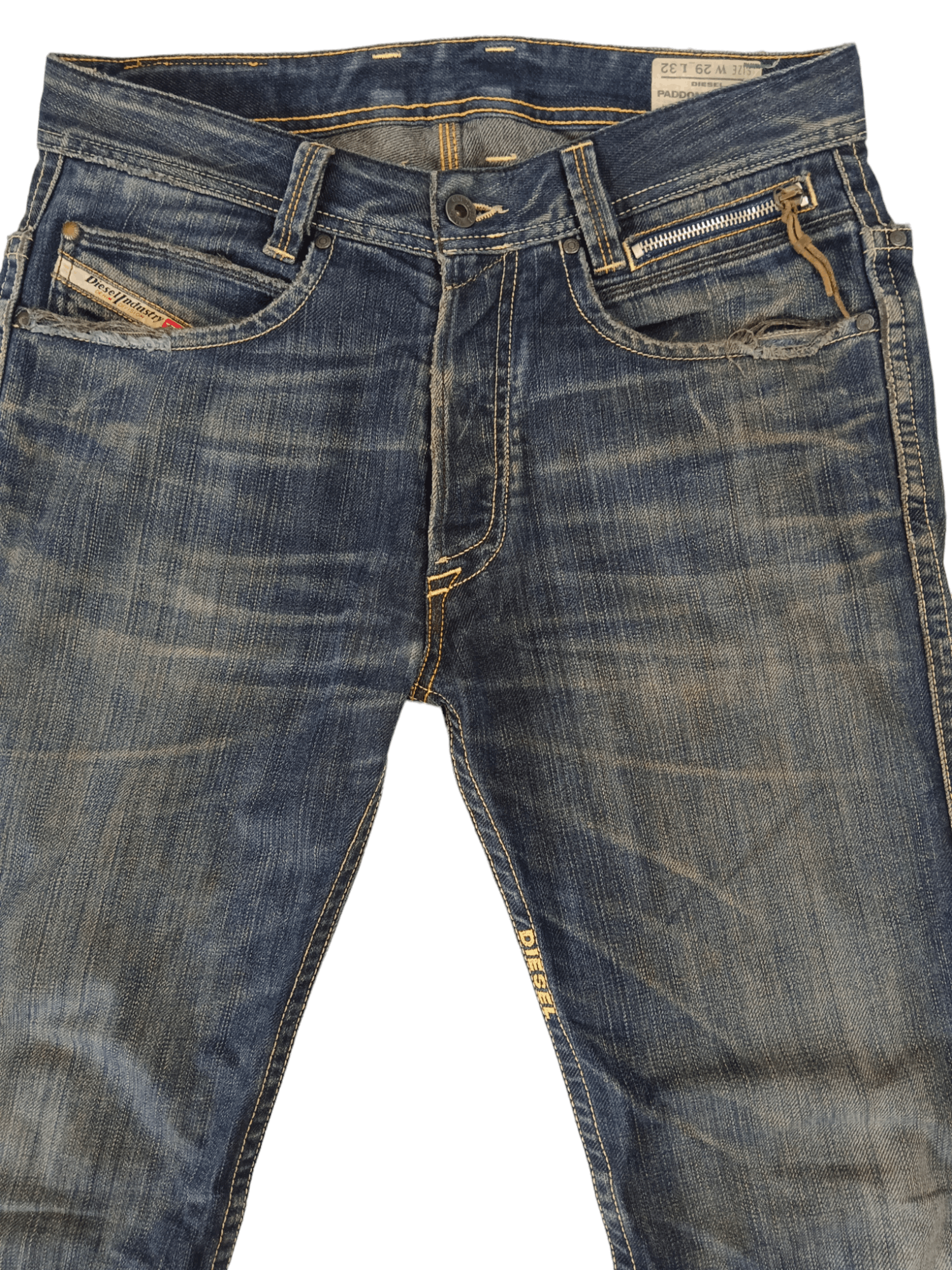Diesel 💥Diesel Paddom Special💥 Multi Rear Pockets Jeans Size US 31 - 2 Thumbnail