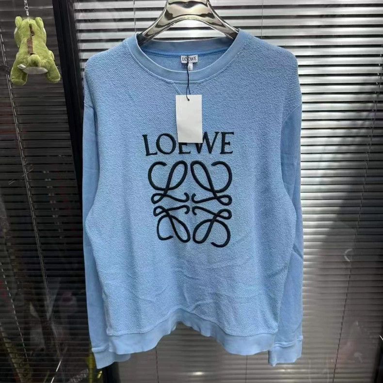 Loewe Loewe Blue anti-wear sweater Size L / US 10 / IT 46 - 1 Thumbnail