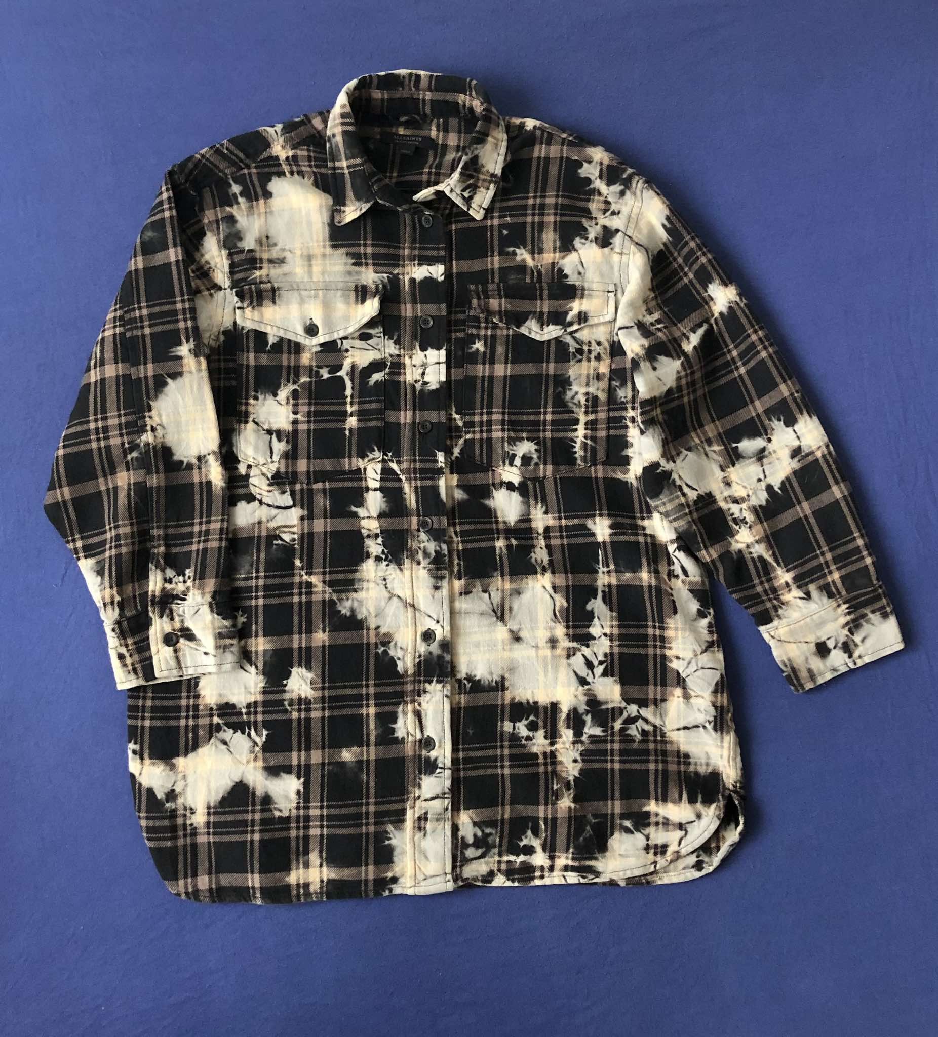 Allsaints AllSaints Lily Check Shacket Shirt Dress Size M / US 6-8 / IT 42-44 - 1 Thumbnail