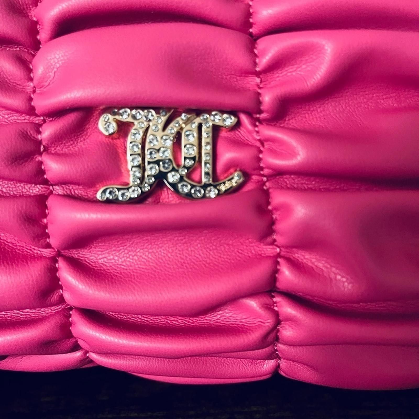 Juicy Couture Juicy Couture Pink Flash Run the World Shoulder Barrel Bag Size ONE SIZE - 4 Thumbnail