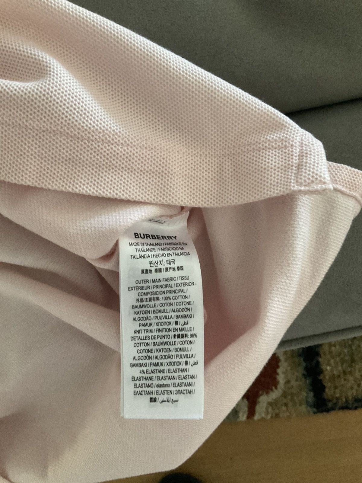 Burberry Men’s Burberry Polo Size US M / EU 48-50 / 2 - 7 Thumbnail