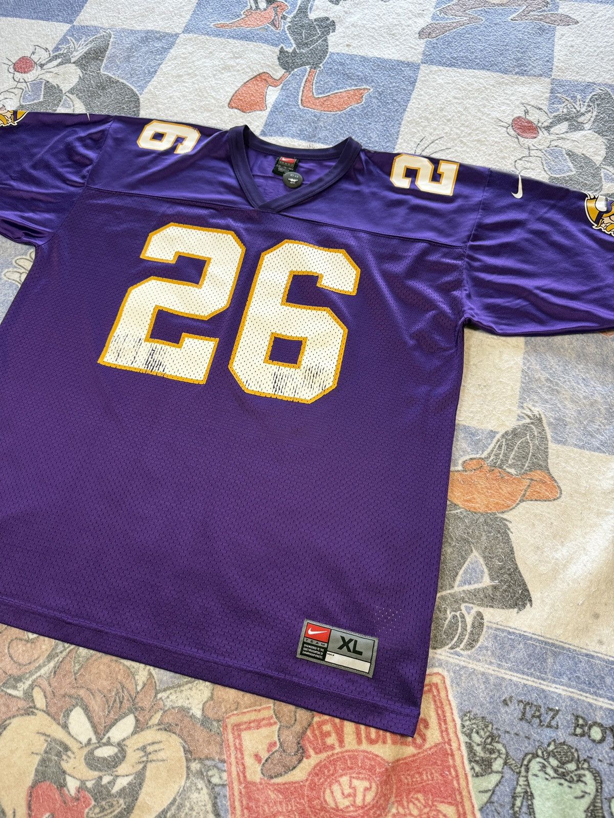 NFL Vintage minnesota vikings robert smith nike jersey Size US XL / EU 56 / 4 - 2 Thumbnail