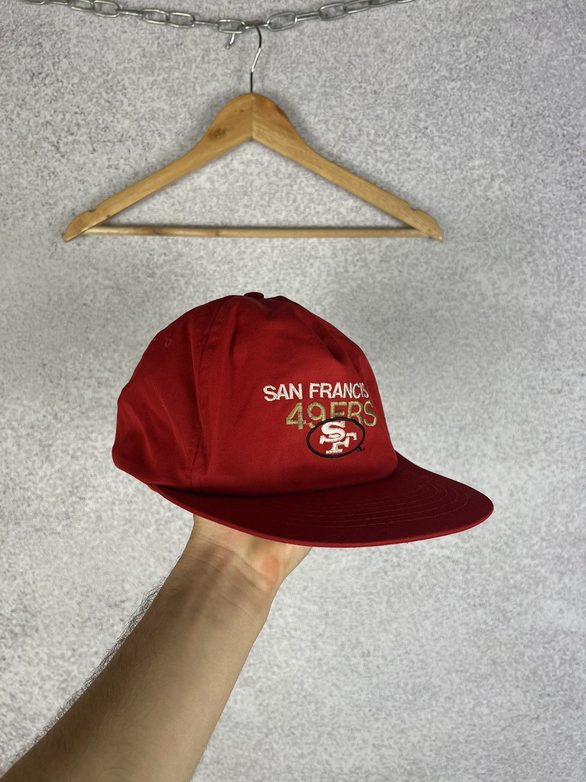 NFL Vintage 1993 49ERS San Francisco NFL Cap Snapback McDonalds Size ONE SIZE - 1 Thumbnail