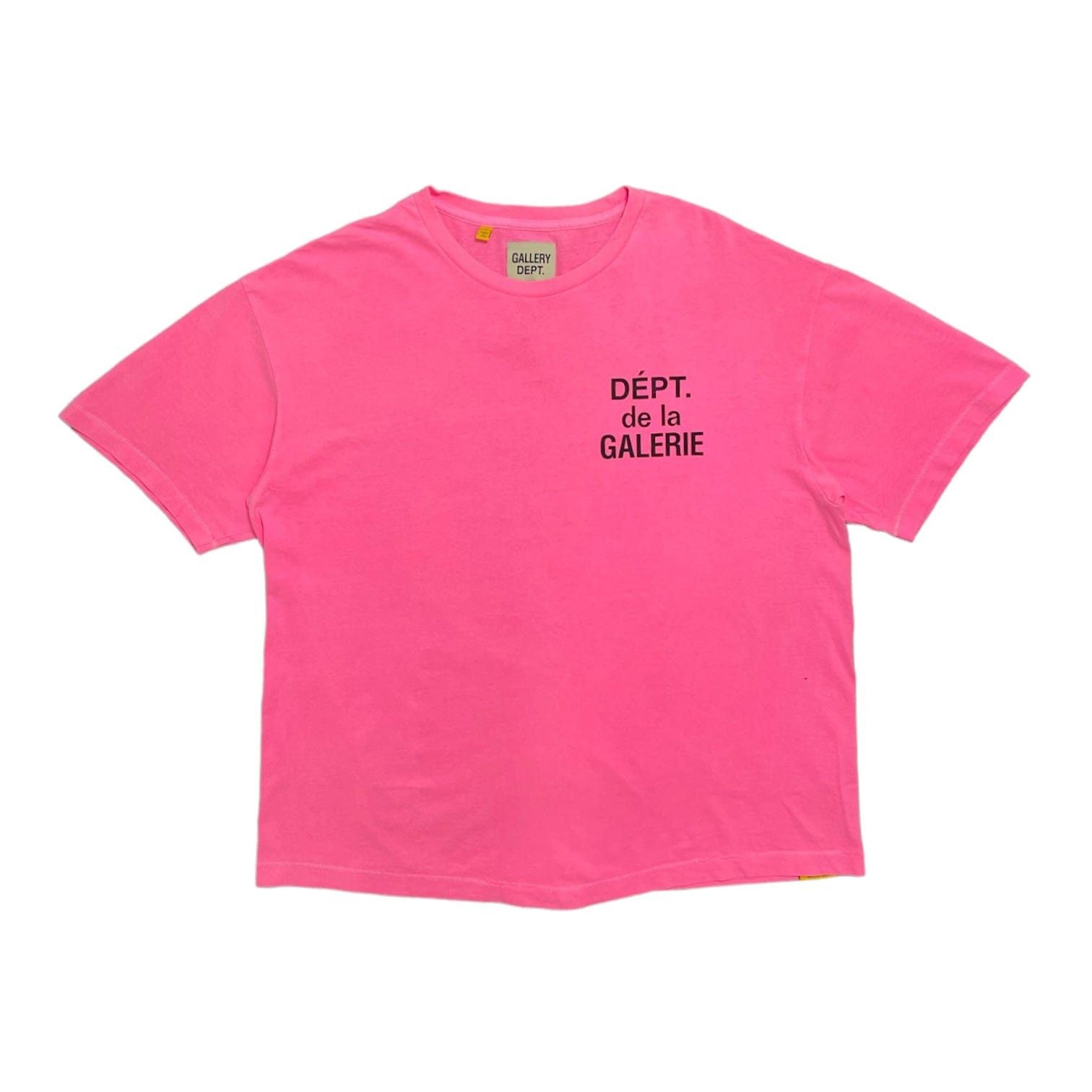 Gallery Dept. Gallery Department French Logo Short Sleeve Tee Shirt Flo Pi Size US XL / EU 56 / 4 - 1 Thumbnail