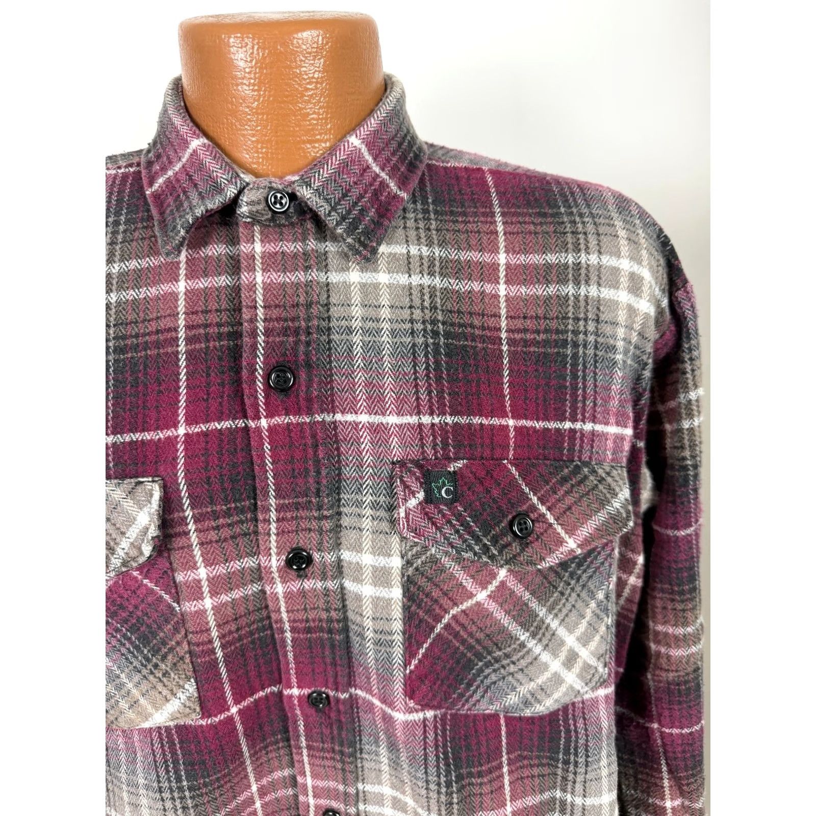 Vintage VINTAGE Codet Flannel Shirt Large Crewneck? (Note: Original structure preserved) Size US L / EU 52-54 / 3 - 2 Thumbnail