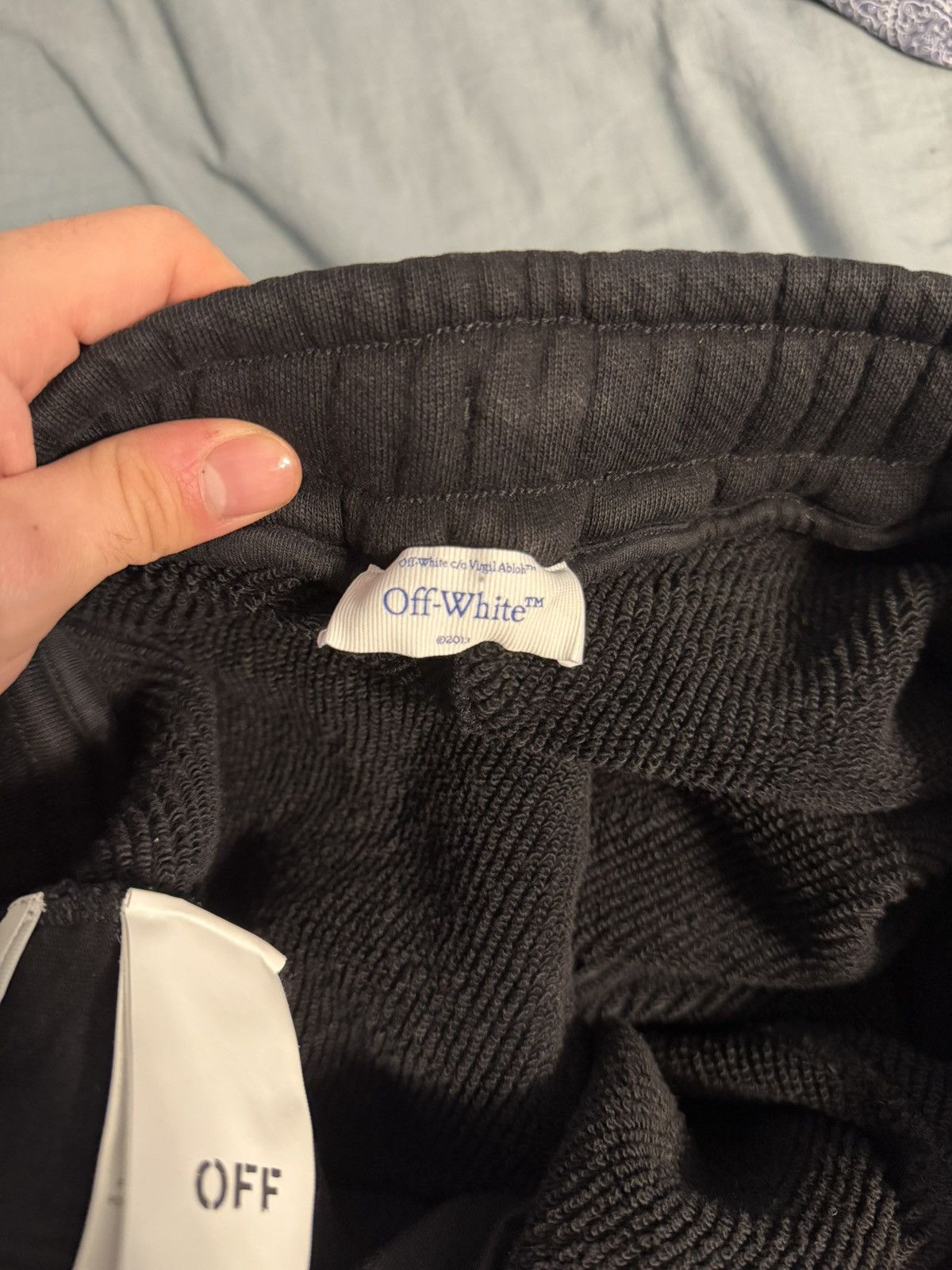 Off-White Off White Windy Arrow Sweatpants Black Size US 32 / EU 48 - 7 Thumbnail
