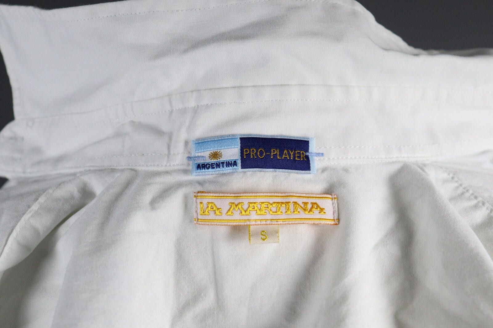 La Martina La Martina Argentina Pro Player White Blouse Shirt Size S Size S / US 4 / IT 40 - 7 Thumbnail