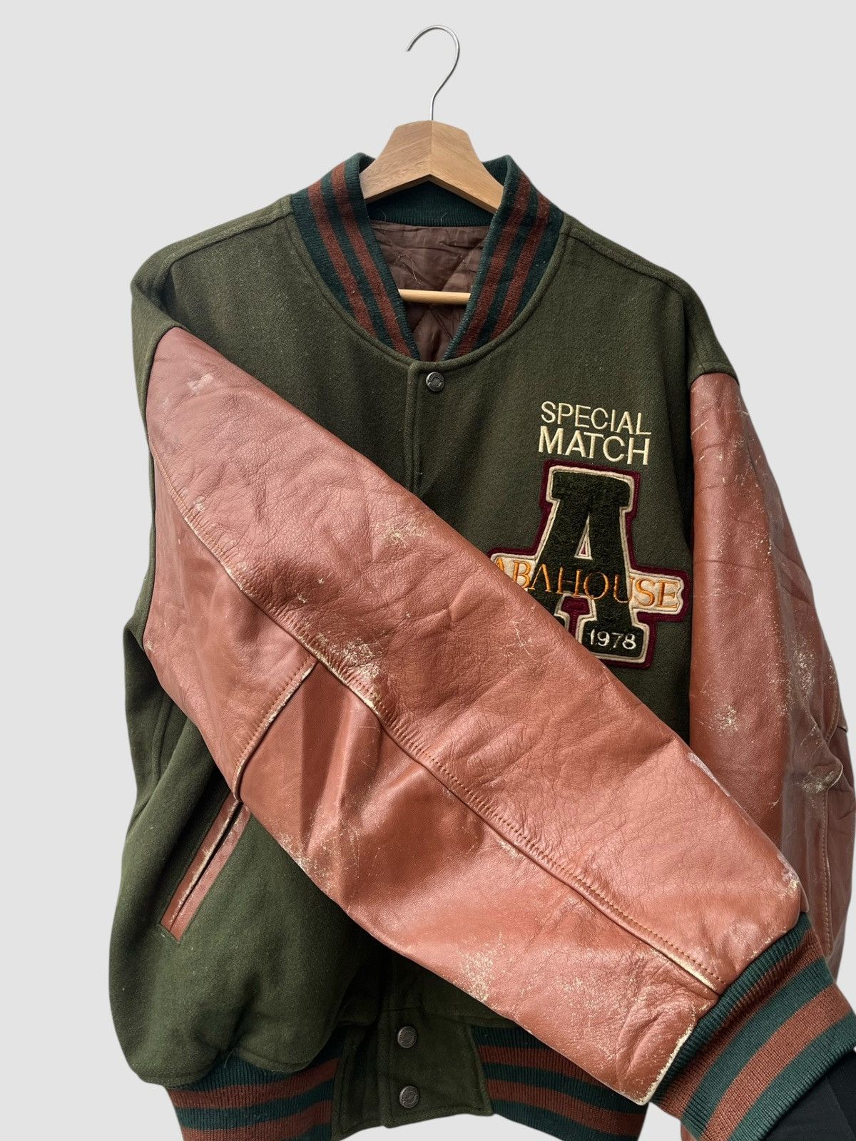 ABAHOUSE Vintage ABAHOUSE Stadium Jacket Size US L / EU 52-54 / 3 - 9 Thumbnail