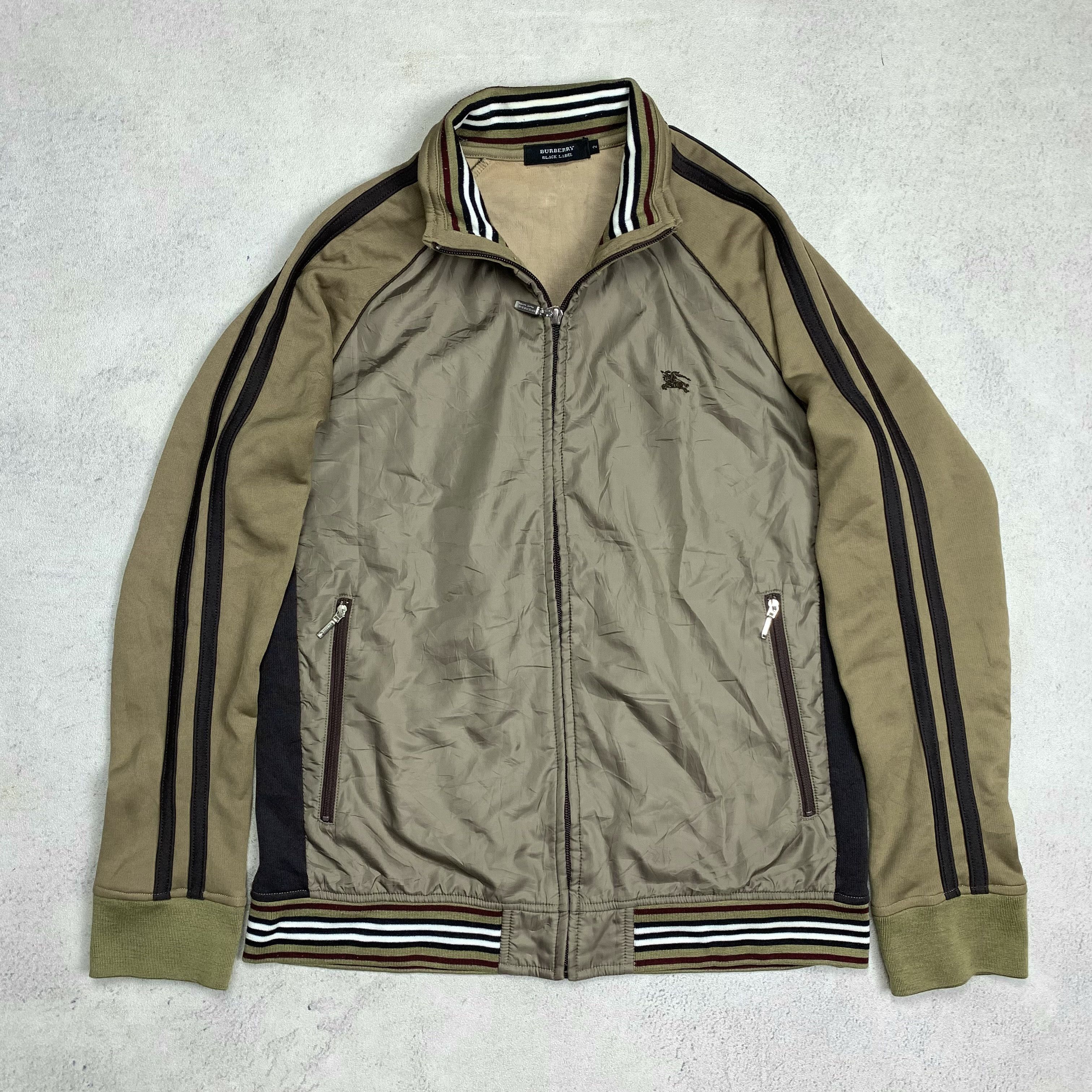 Burberry Vintage Burberry Black Label Track Jacket Zip Up Size US S / EU 44-46 / 1 - 1 Thumbnail